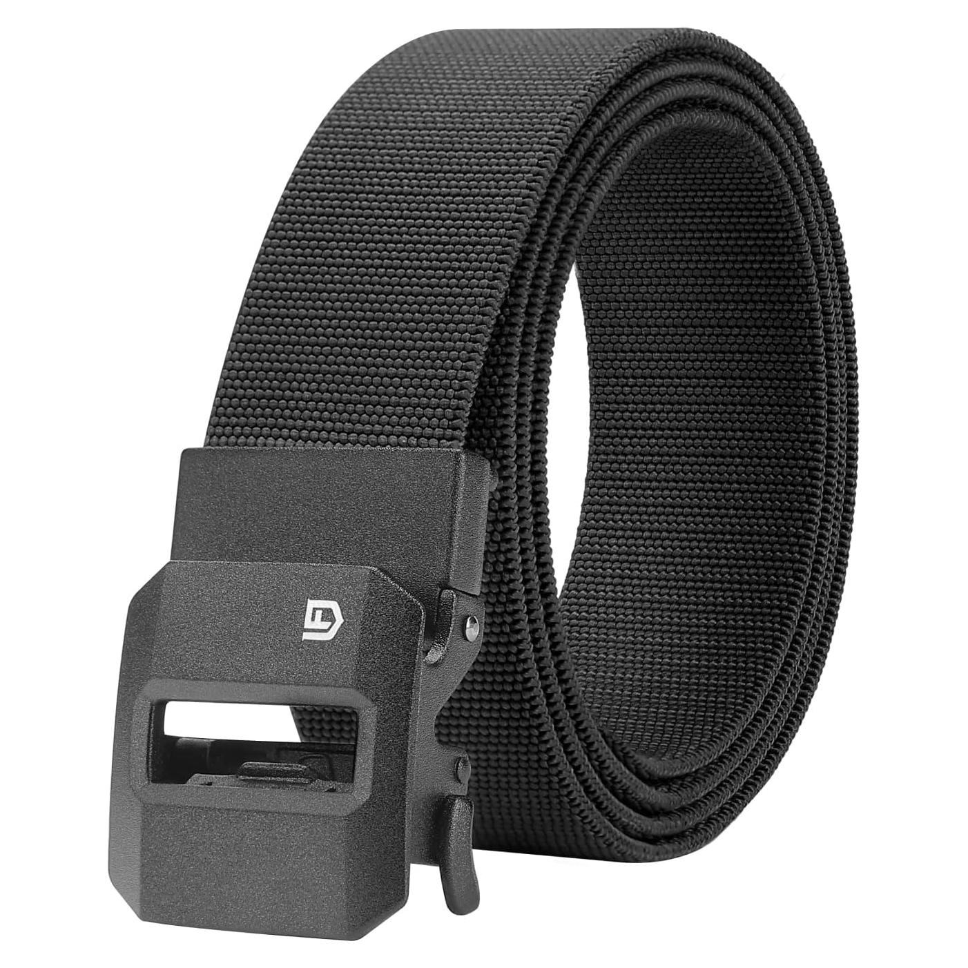 Cinturón de Trinquete Fairwin para Hombres - Nylon Elástico S