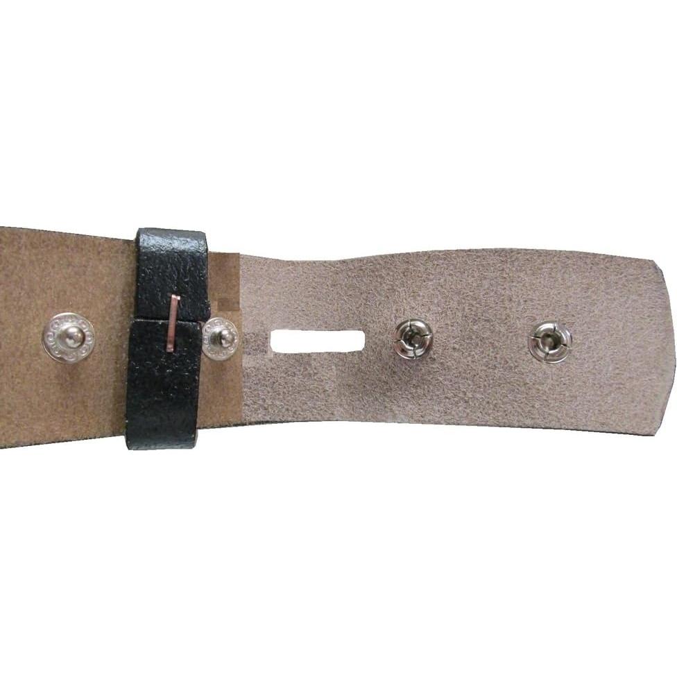 Cinturón de Cuero F&L CLASSIC para Hombres 3.81 cm Negro