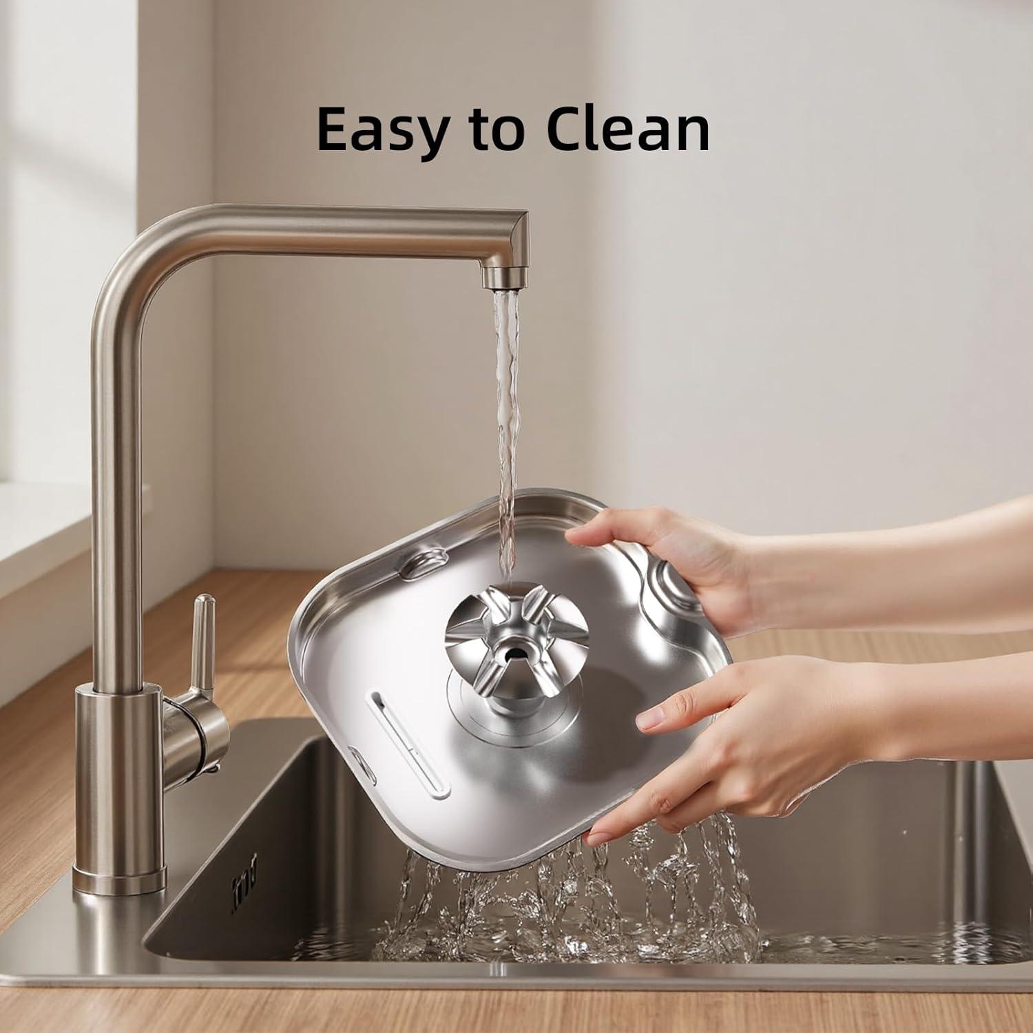 Fuente de Agua para Gatos Sarpaws 2.2L Acero Inoxidable Ultra-Silenciosa