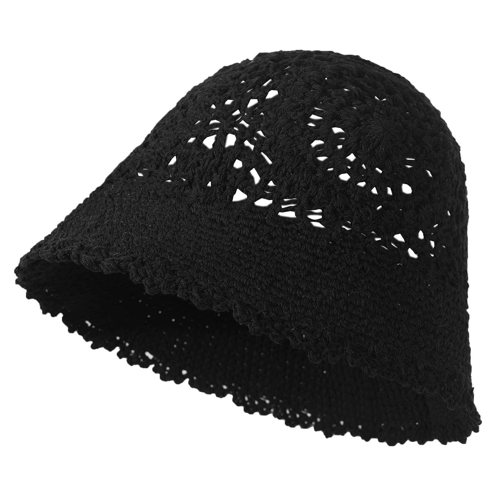 Sombrero de Cubo de Algodón ZLYC para Mujeres Floral Verano