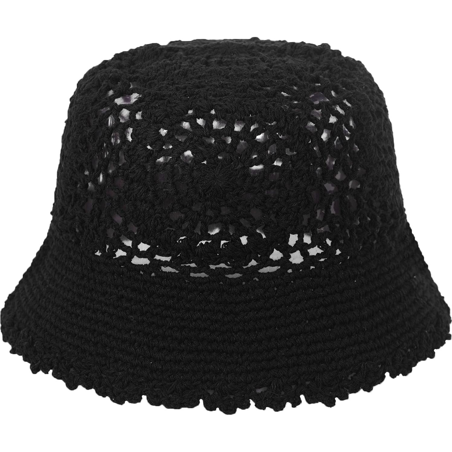 Sombrero de Cubo de Algodón ZLYC para Mujeres Floral Verano