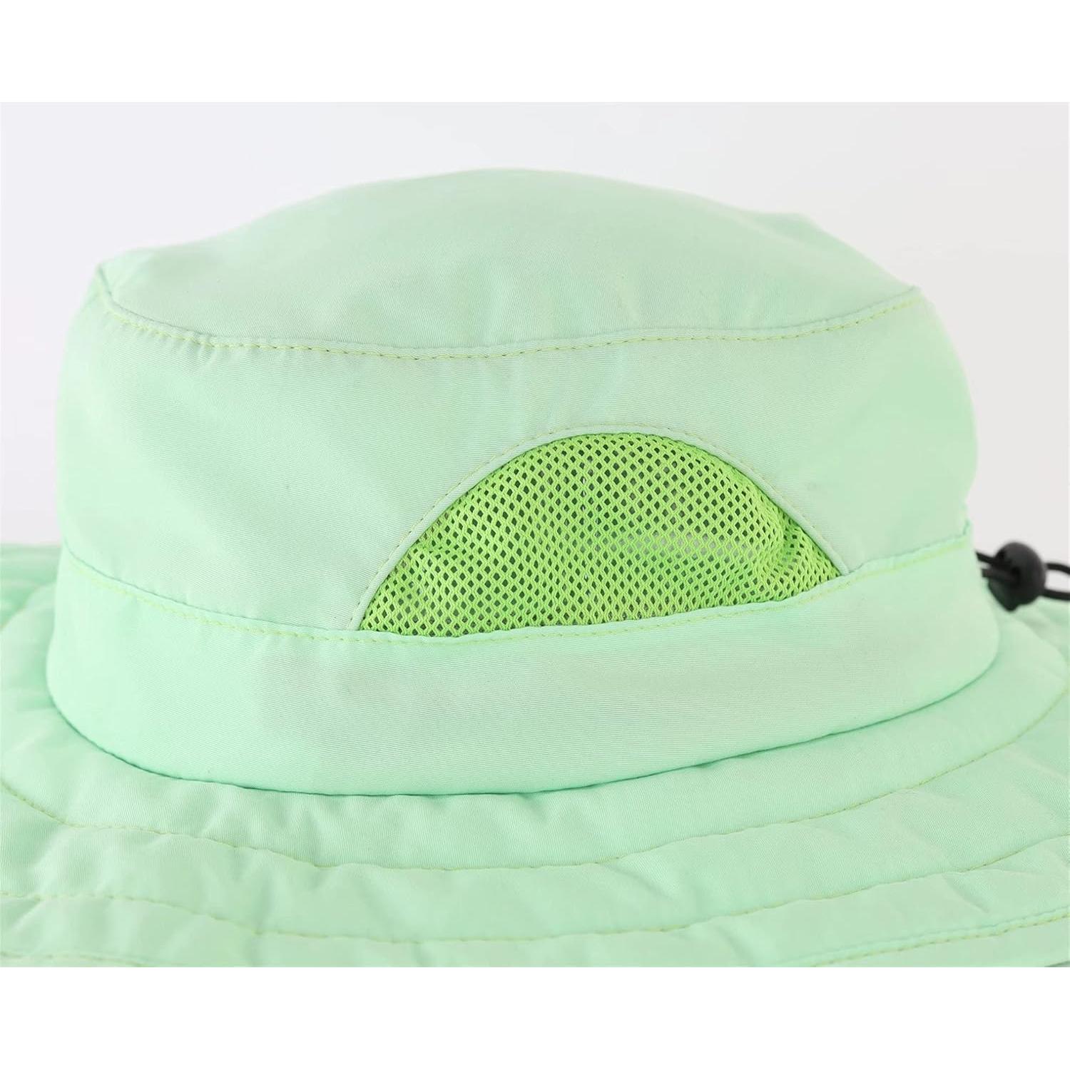 Sombrero de Sol Connectyle Niños UPF 50+ Plegable Verde Menta