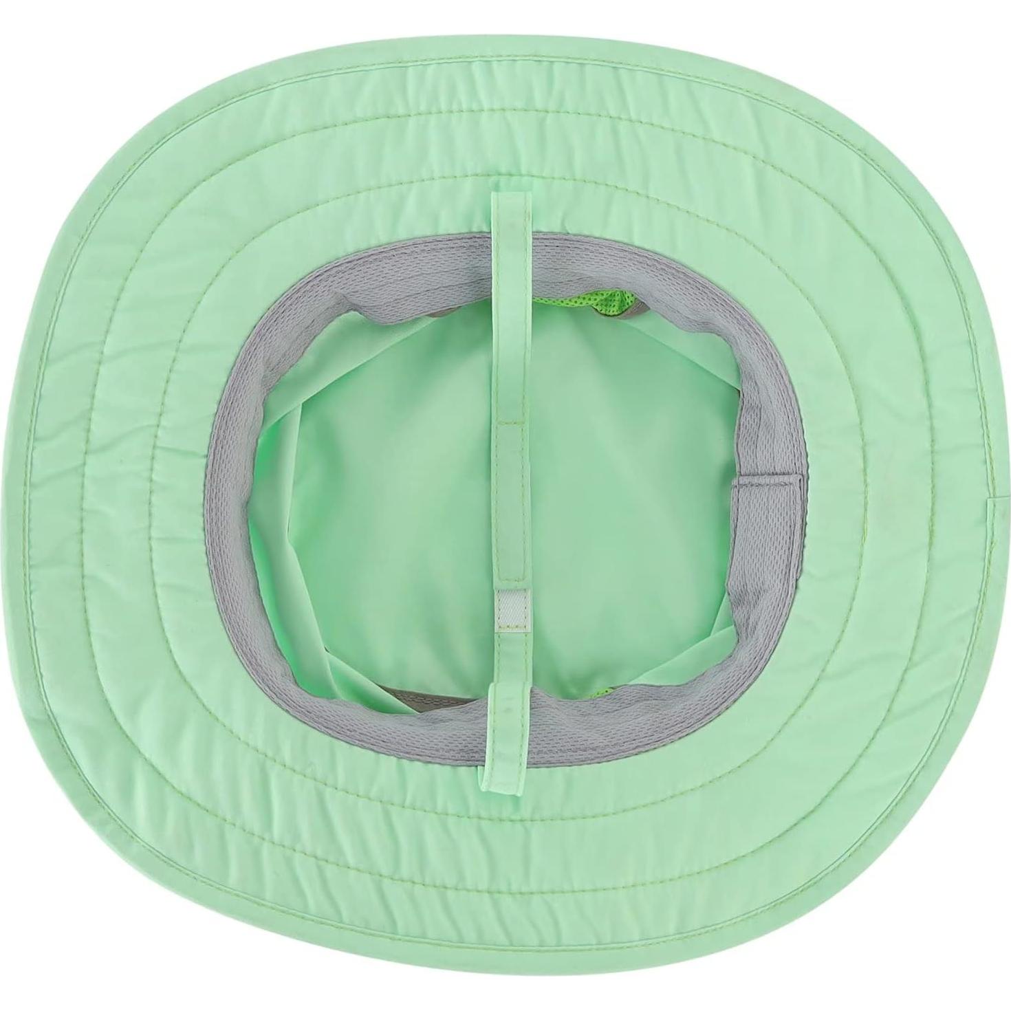 Sombrero de Sol Connectyle Niños UPF 50+ Plegable Verde Menta