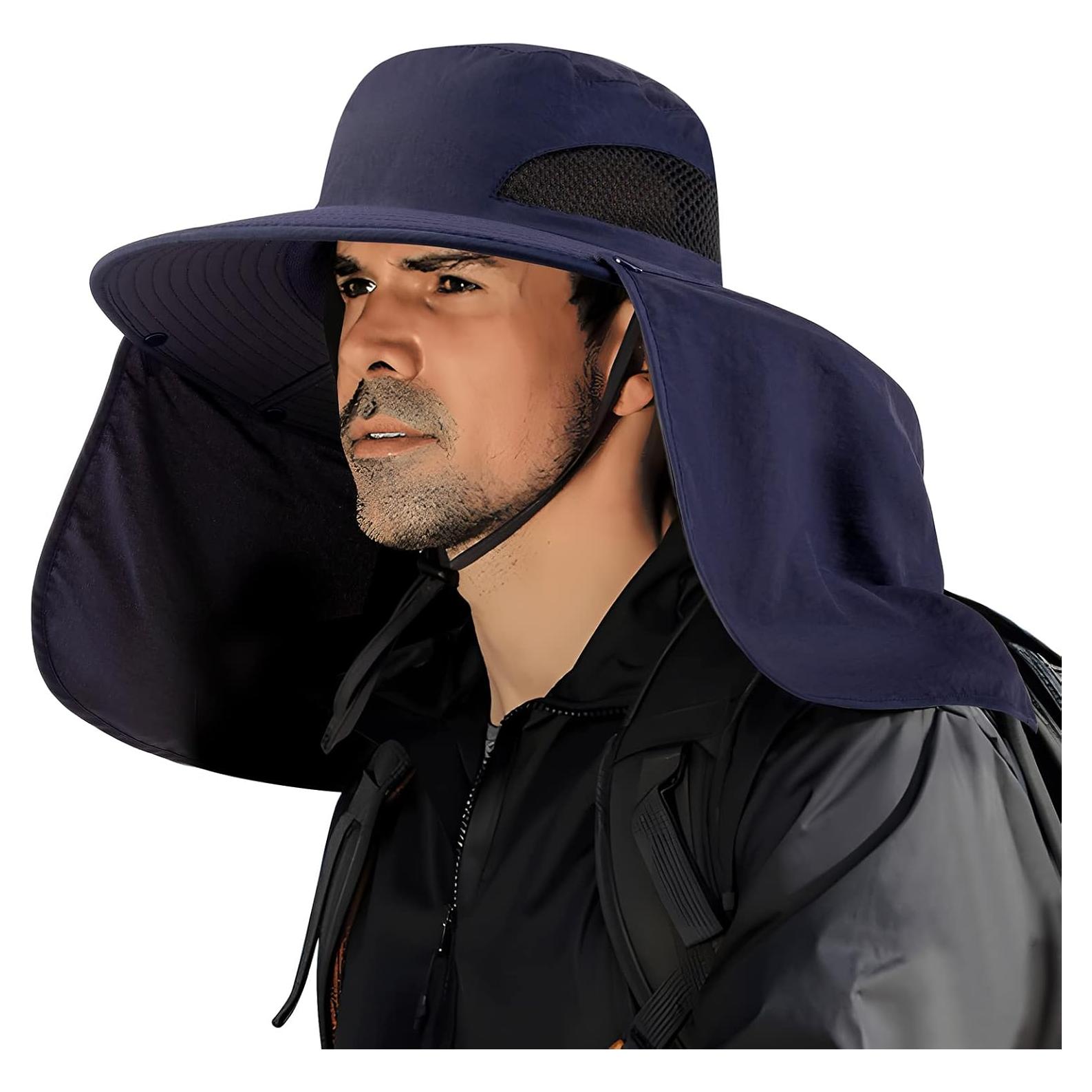 Sombrero de Pesca DOCVIT Impermeable UV UPF50+ con Solapa