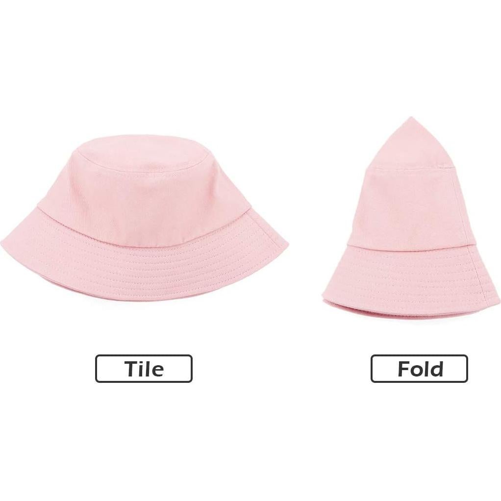 Sombrero de Cubo Durio para Mujeres Talla Única Rosa Verano