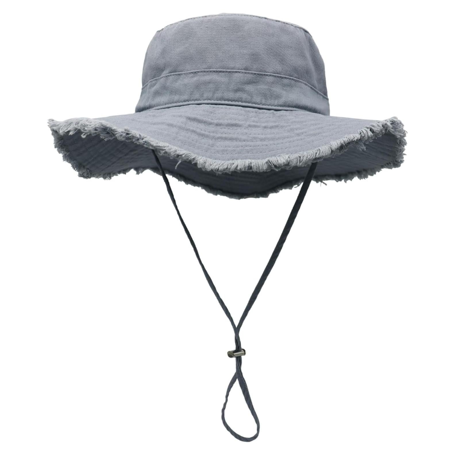 Sombrero de Sol Plegable UPF50+ Llmoway para Mujeres - Gris