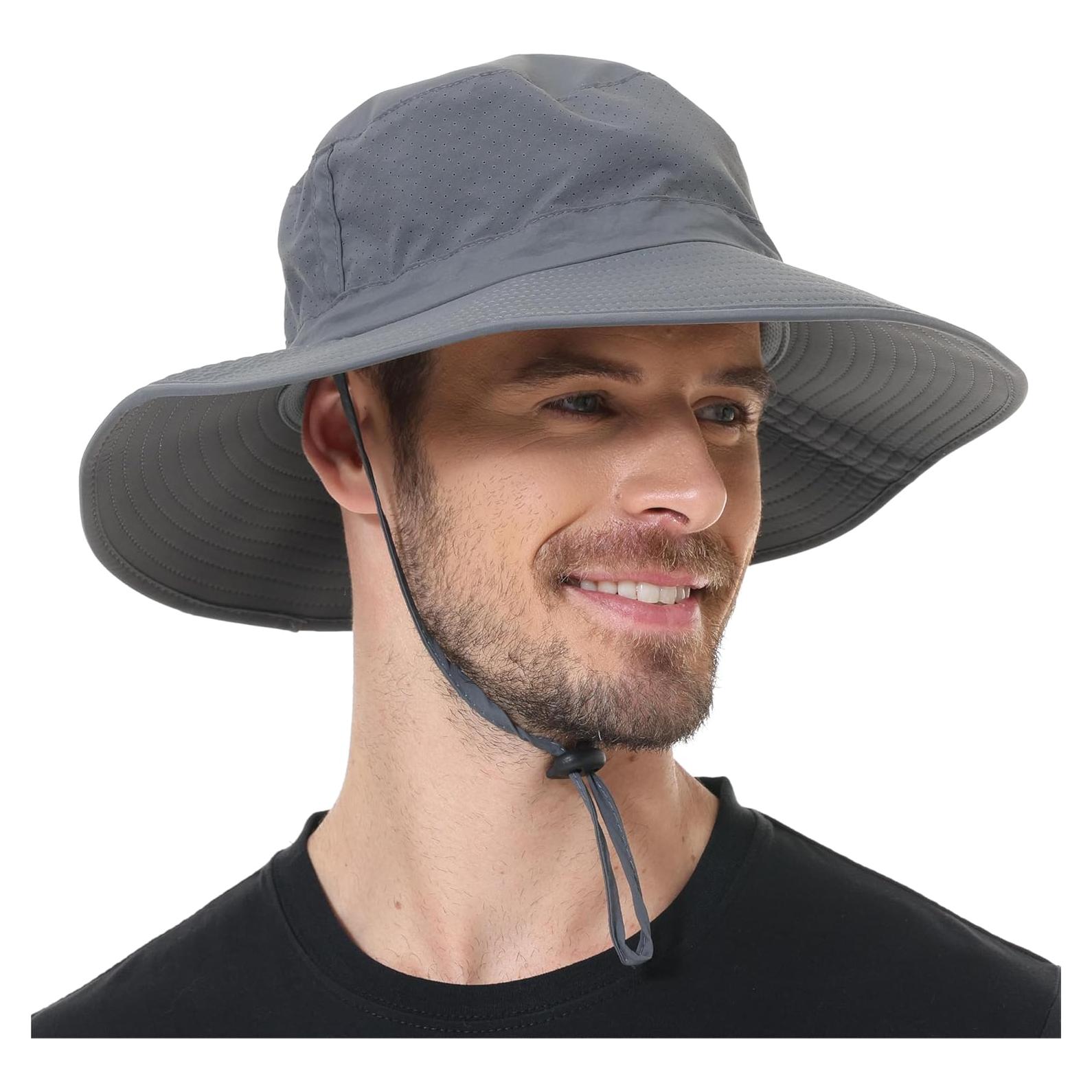 Sombrero Boonie ZOORON UPF 50+ Gris Oscuro para Sol