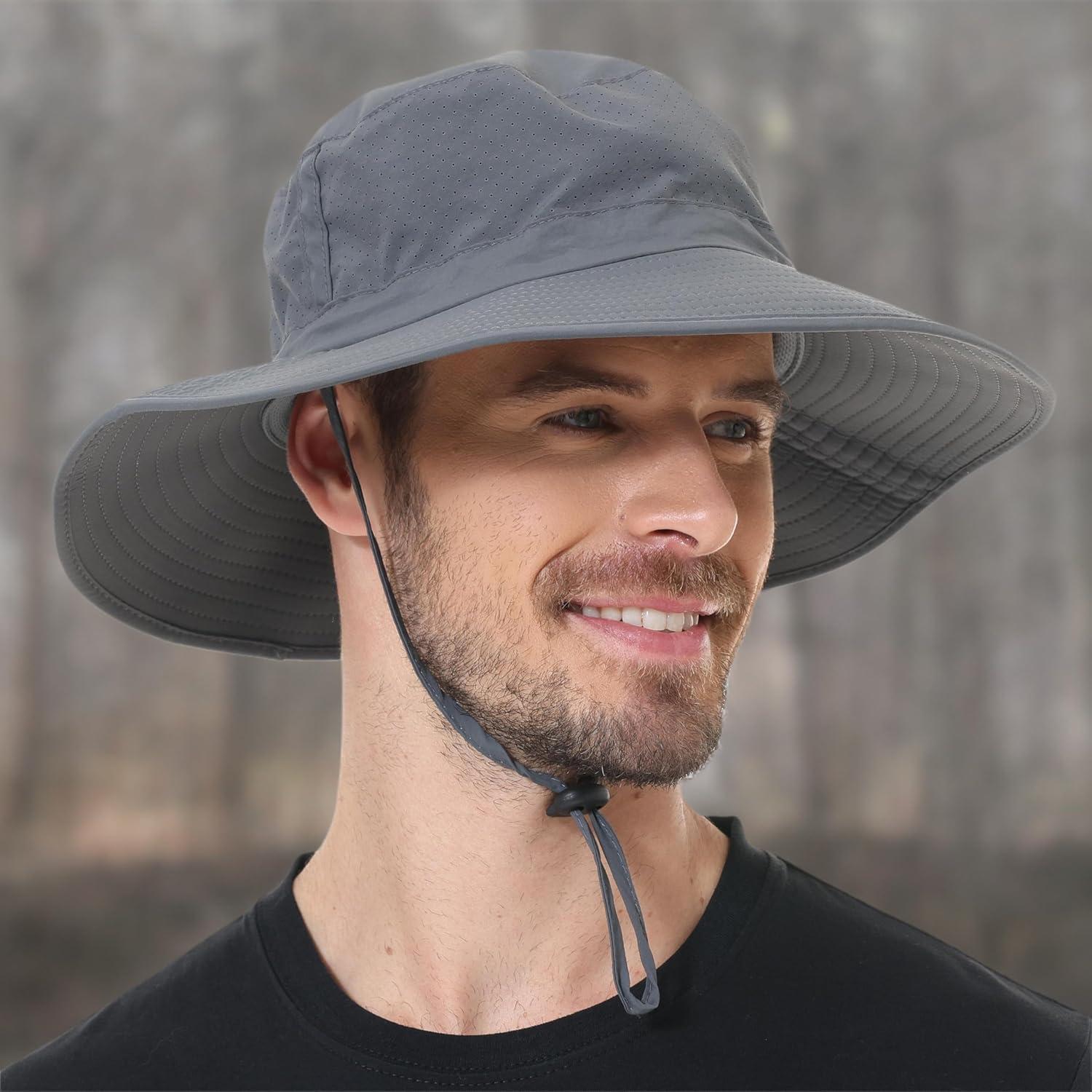 Sombrero Boonie ZOORON UPF 50+ Gris Oscuro para Sol