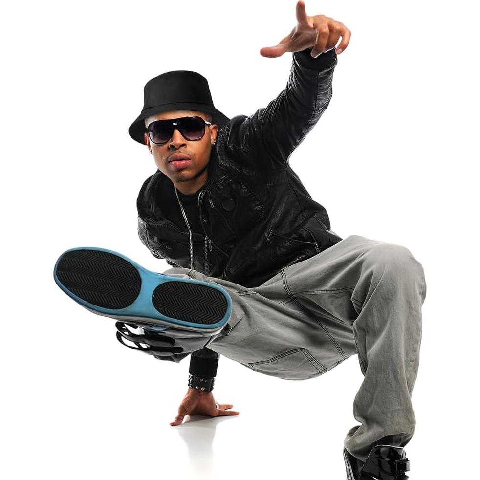 4 Sombreros de Cubo Algodón Unisex Protección Solar Negro