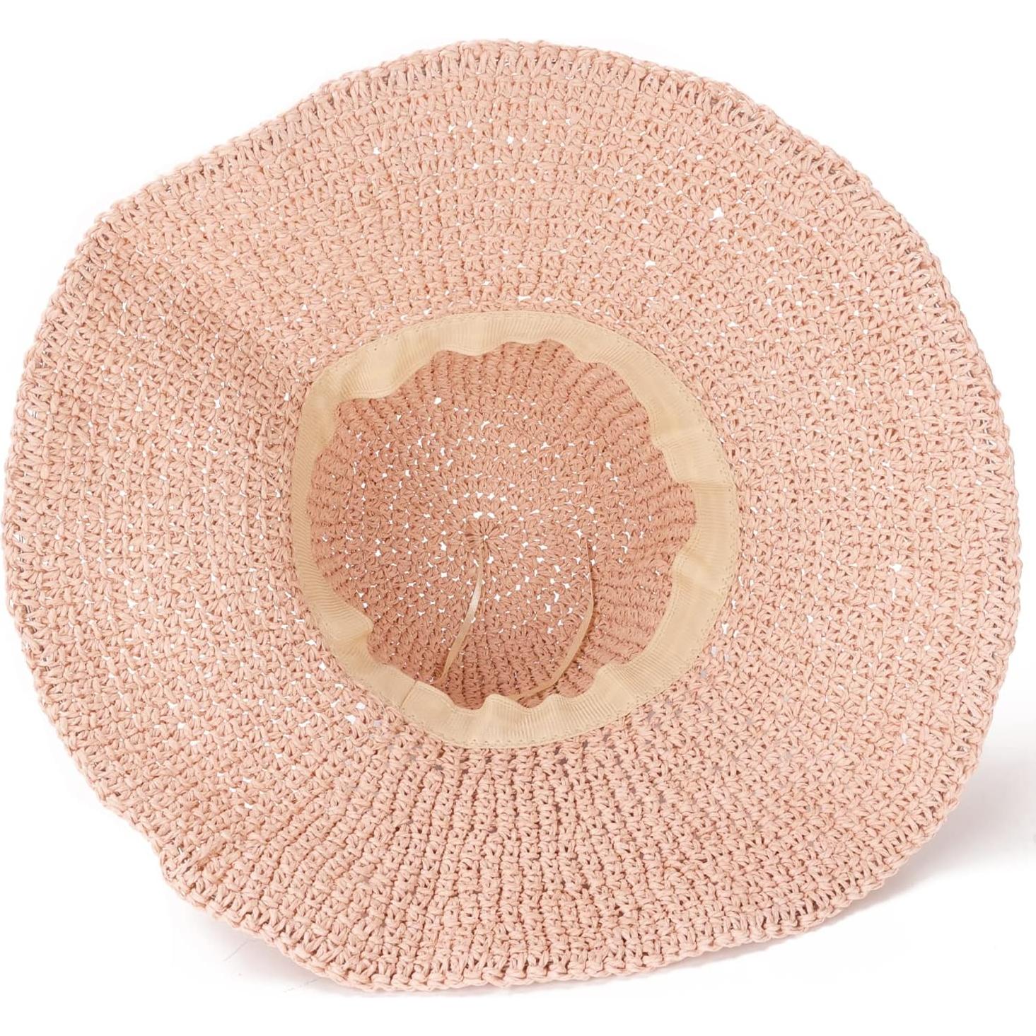 Sombrero de Playa Plegable para Mujeres - UPF50+ - Talla Única