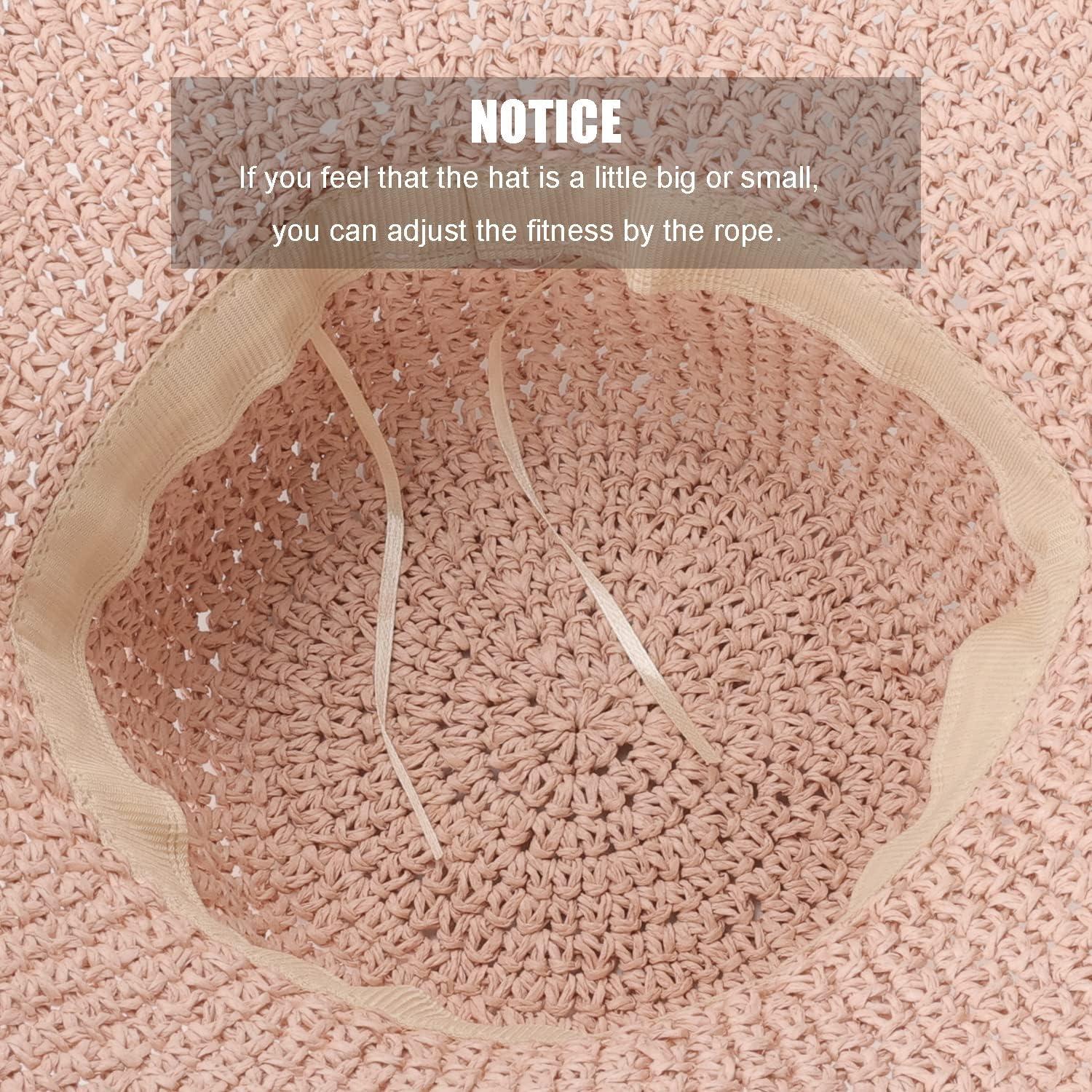 Sombrero de Playa Plegable para Mujeres - UPF50+ - Talla Única