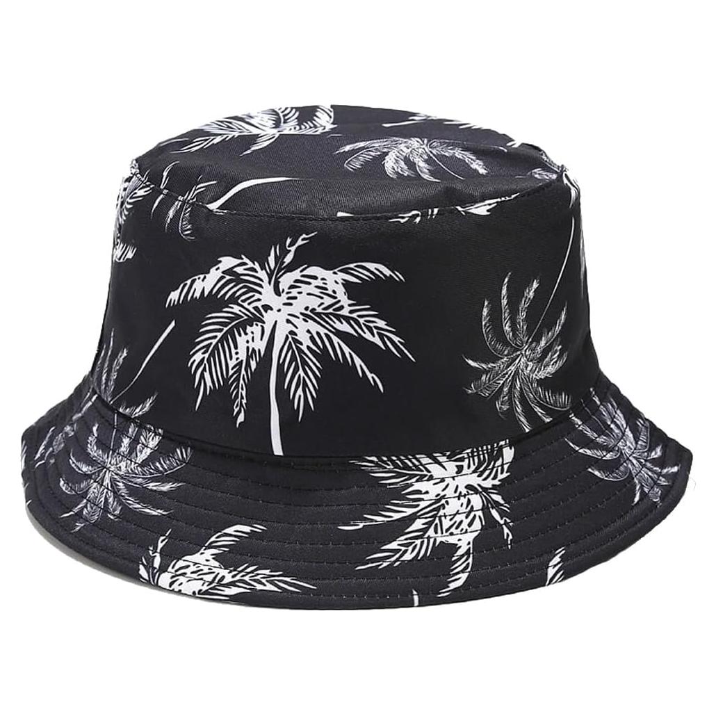 Sombrero de Cubo Reversible Quanhaigou Unisex Algodón