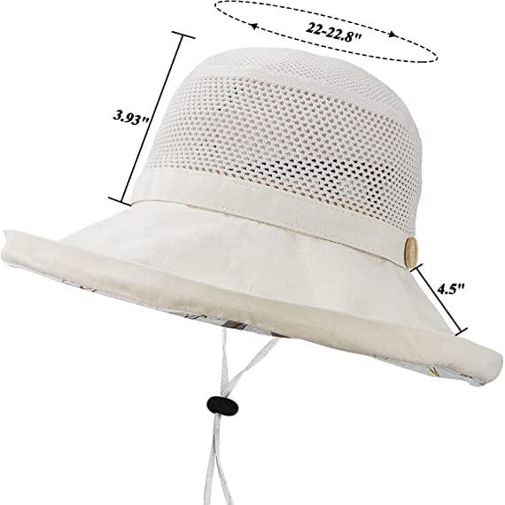 Sombrero de Sol Plegable para Mujer - Protección UV - Beige