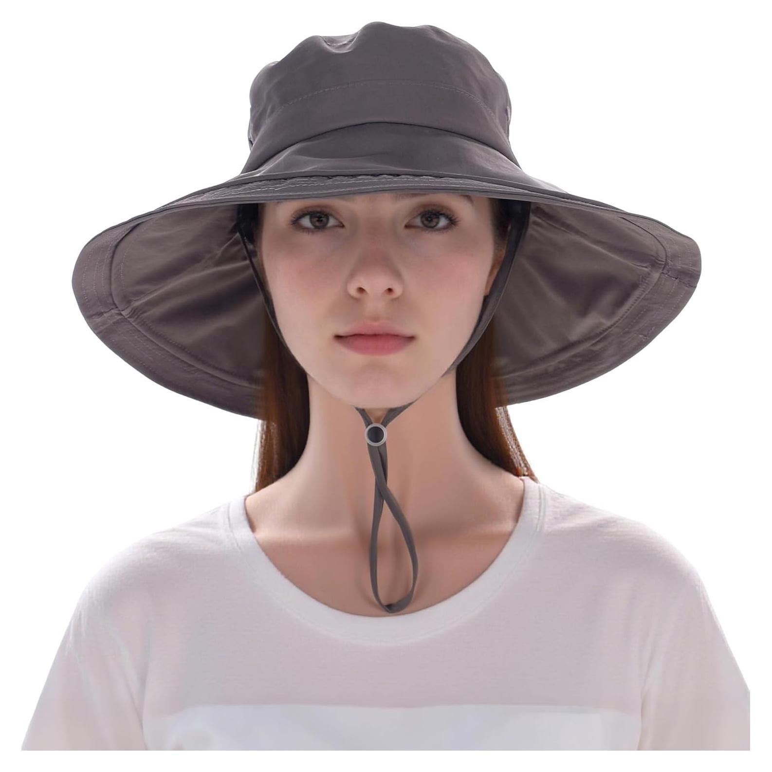 Sombrero de Sol EINSKEY UPF 50+ para Mujeres Plegable Gris