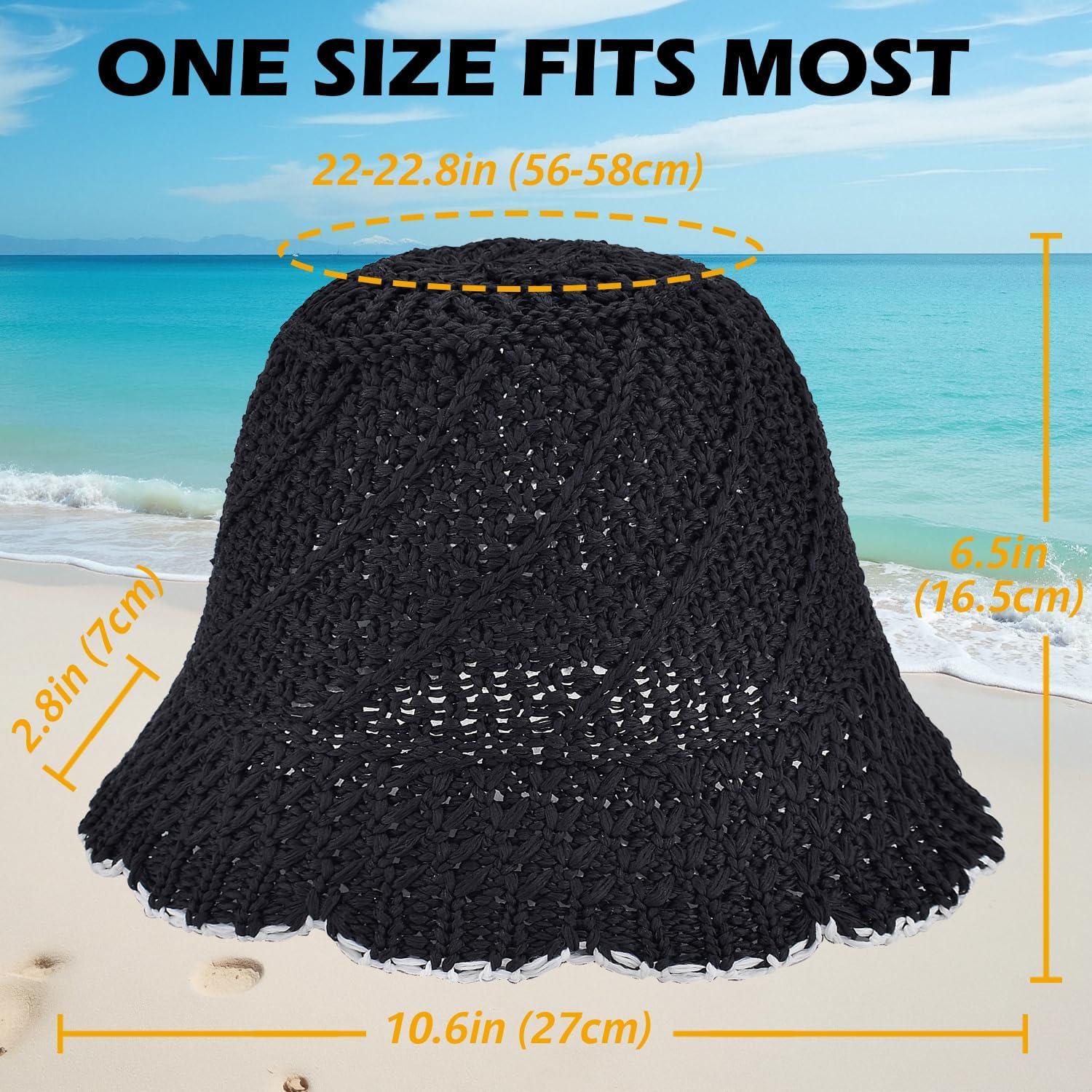 Sombrero de Cubo de Ganchillo EINSKEY para Mujeres - Protección UV