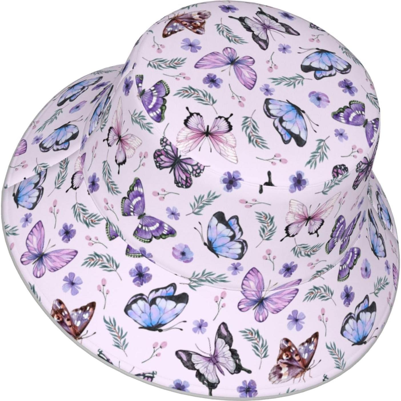 Sombrero de Cubo Plegable Doble Cara JSGM para Verano