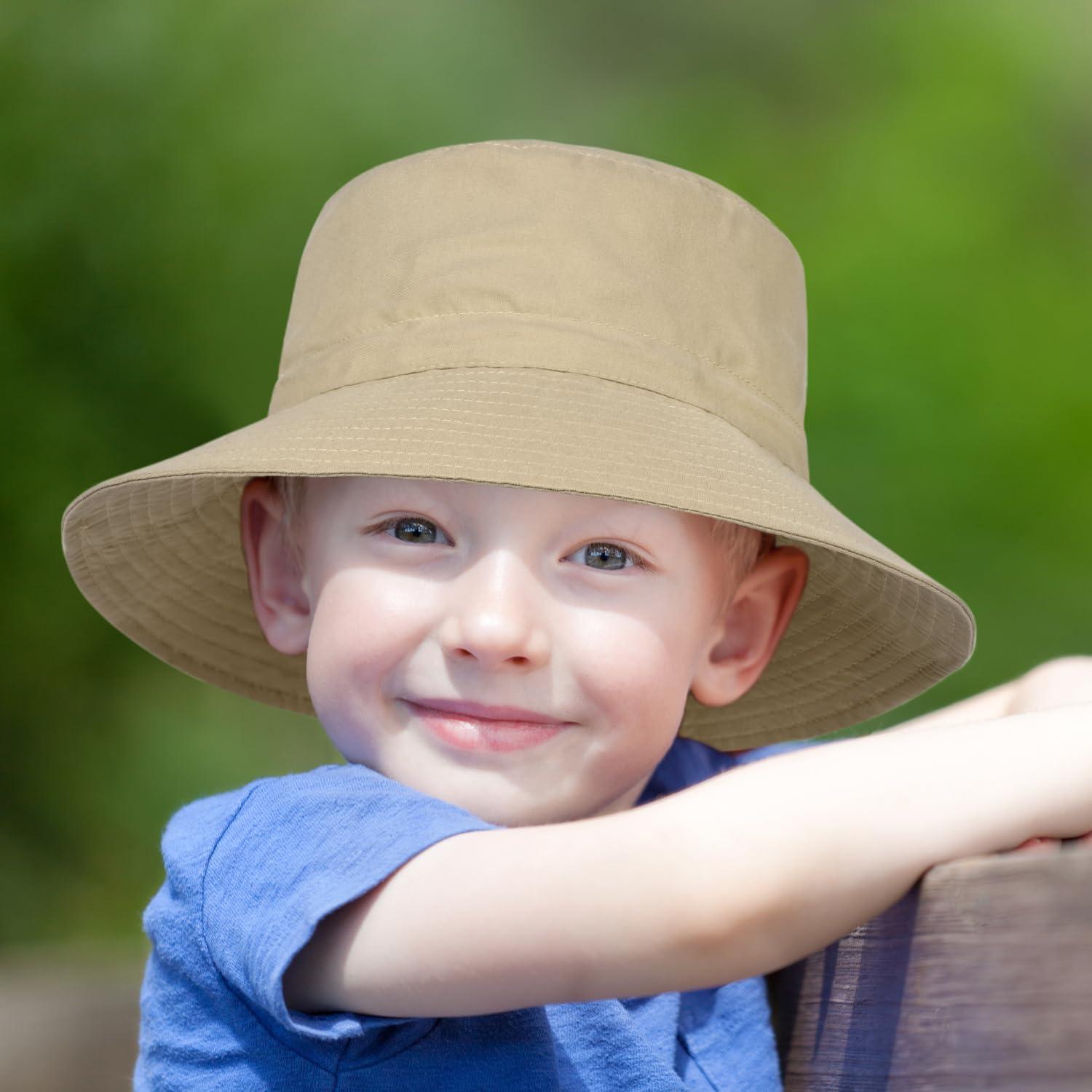 Sombrero de Sol Cubo para Bebés y Niños 0-5 Años UPF 50+