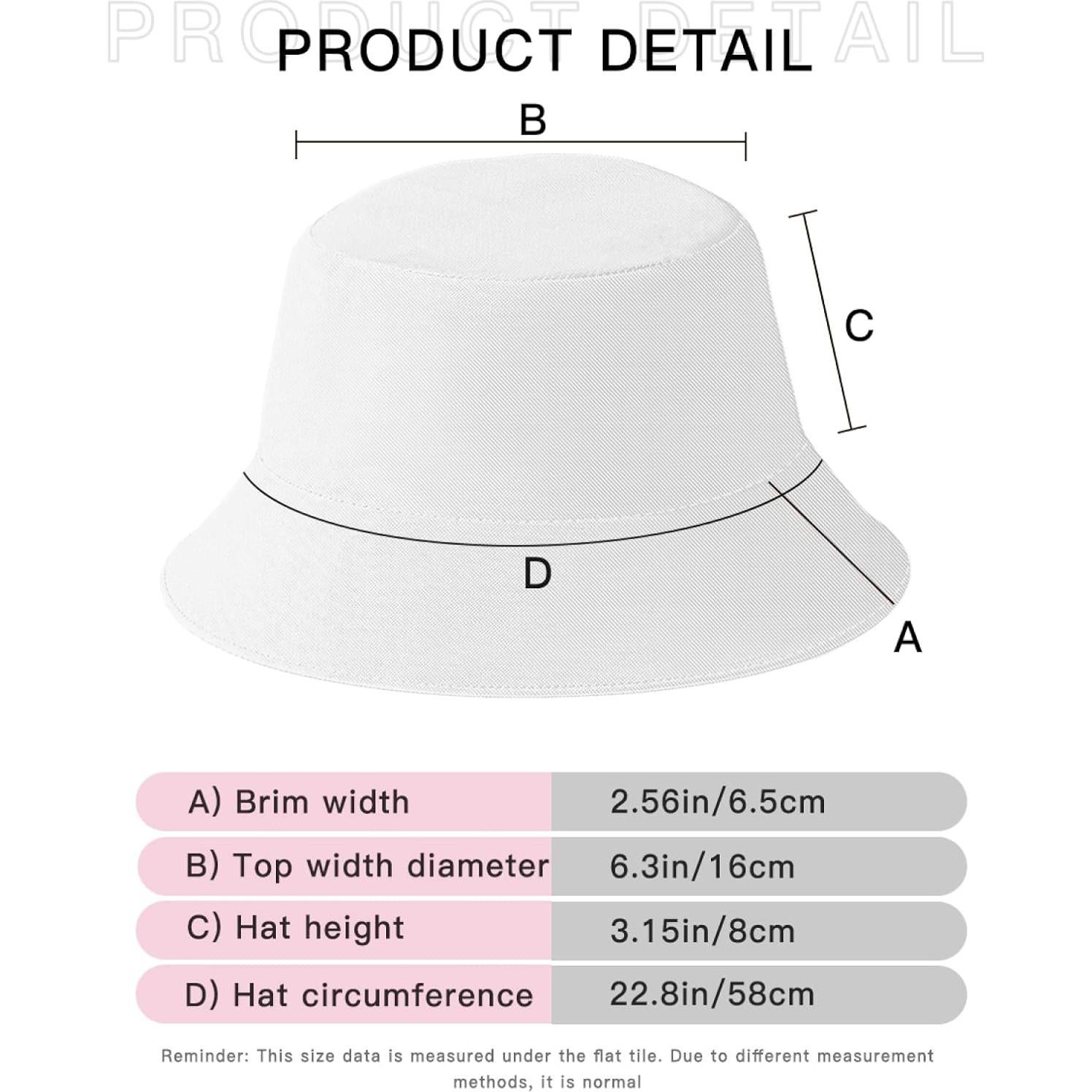 Sombrero de Cubo Plegable UV Pato Divertido para Mujeres y Hombres