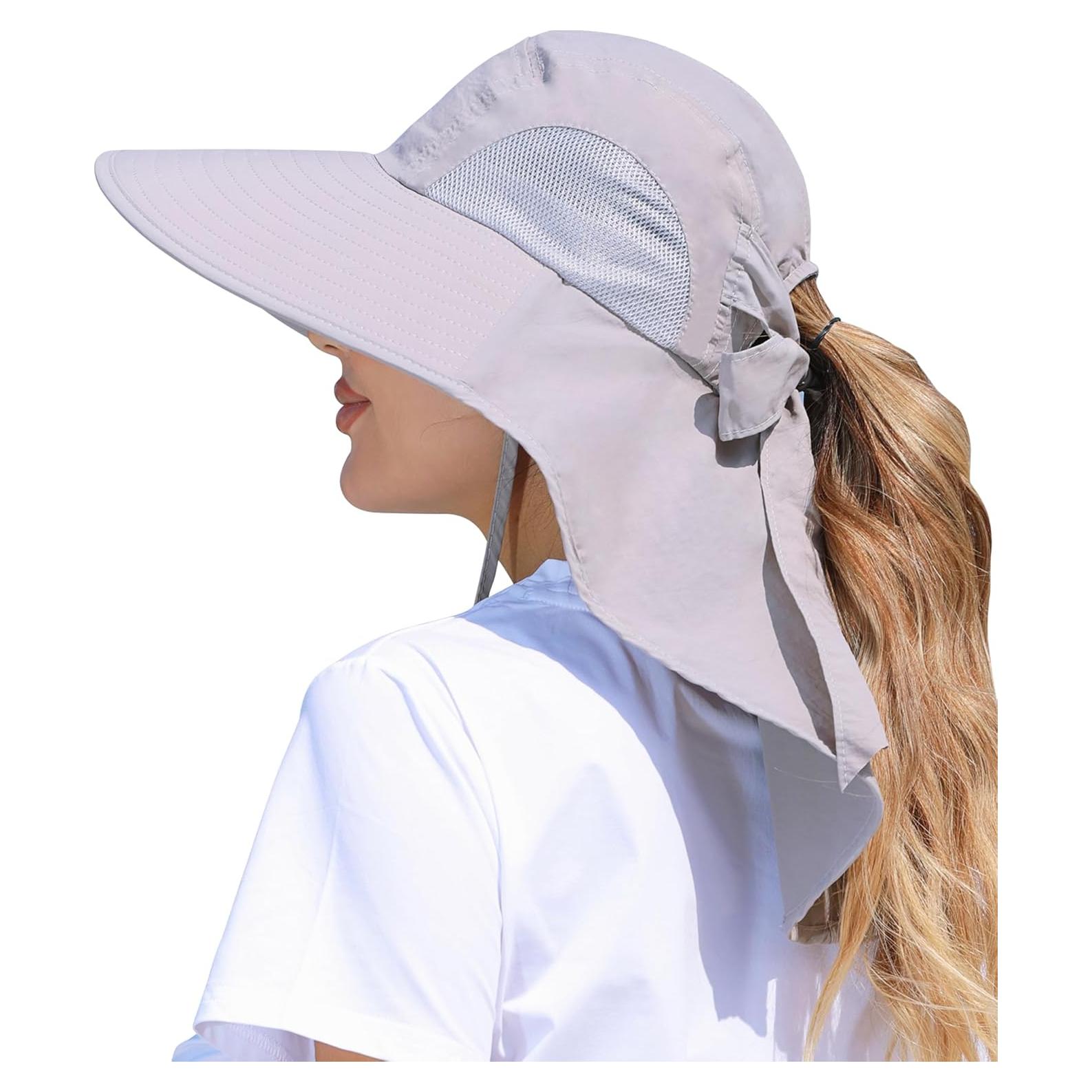 Sombrero de Sol para Mujeres SENWAI Protección UV Ajustable