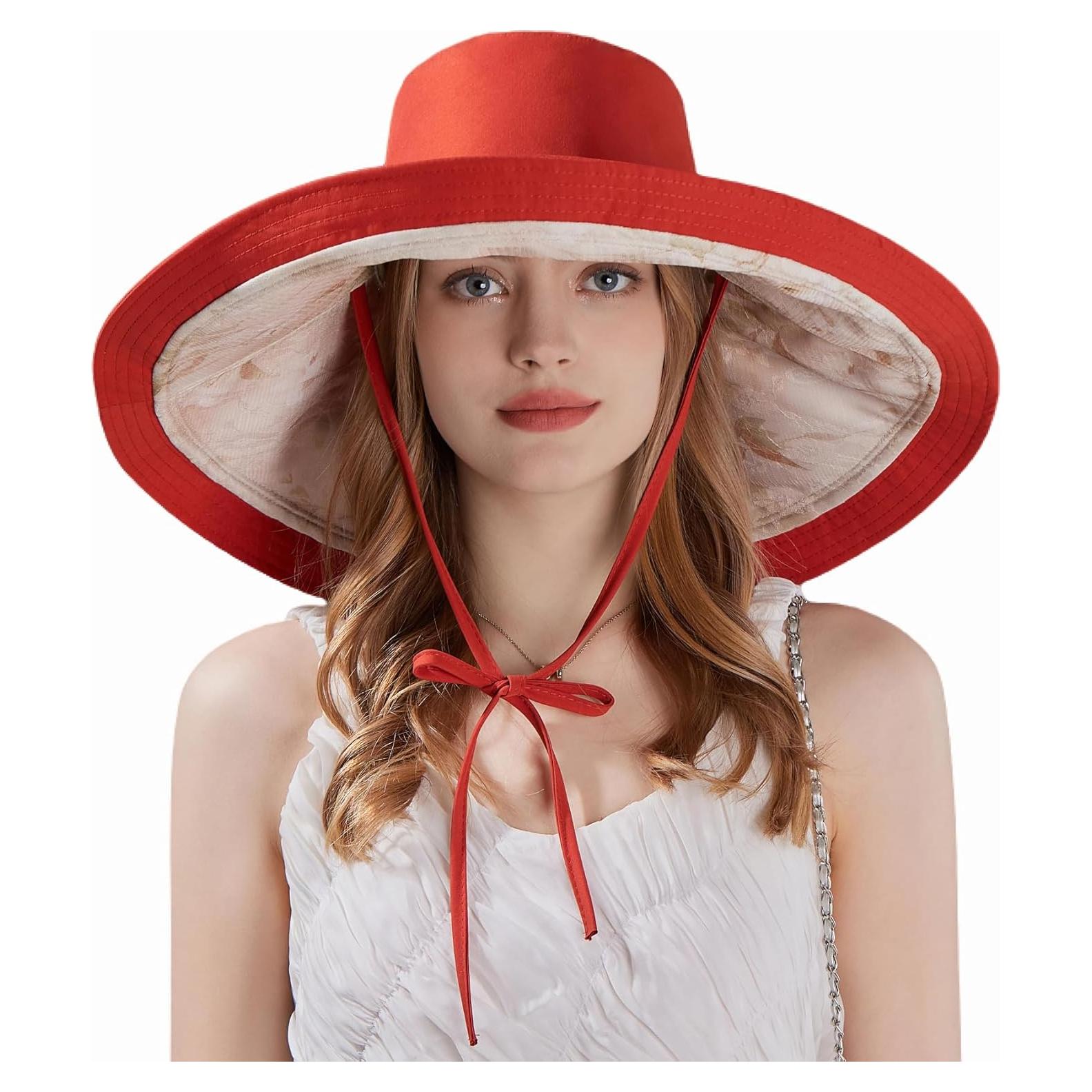 Sombrero de Playa Reversible HUAMULAN con Protección UV 17 cm