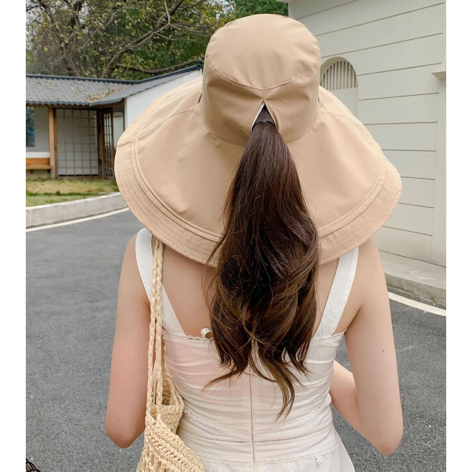 Sombrero de Playa Reversible HUAMULAN con Protección UV 17 cm