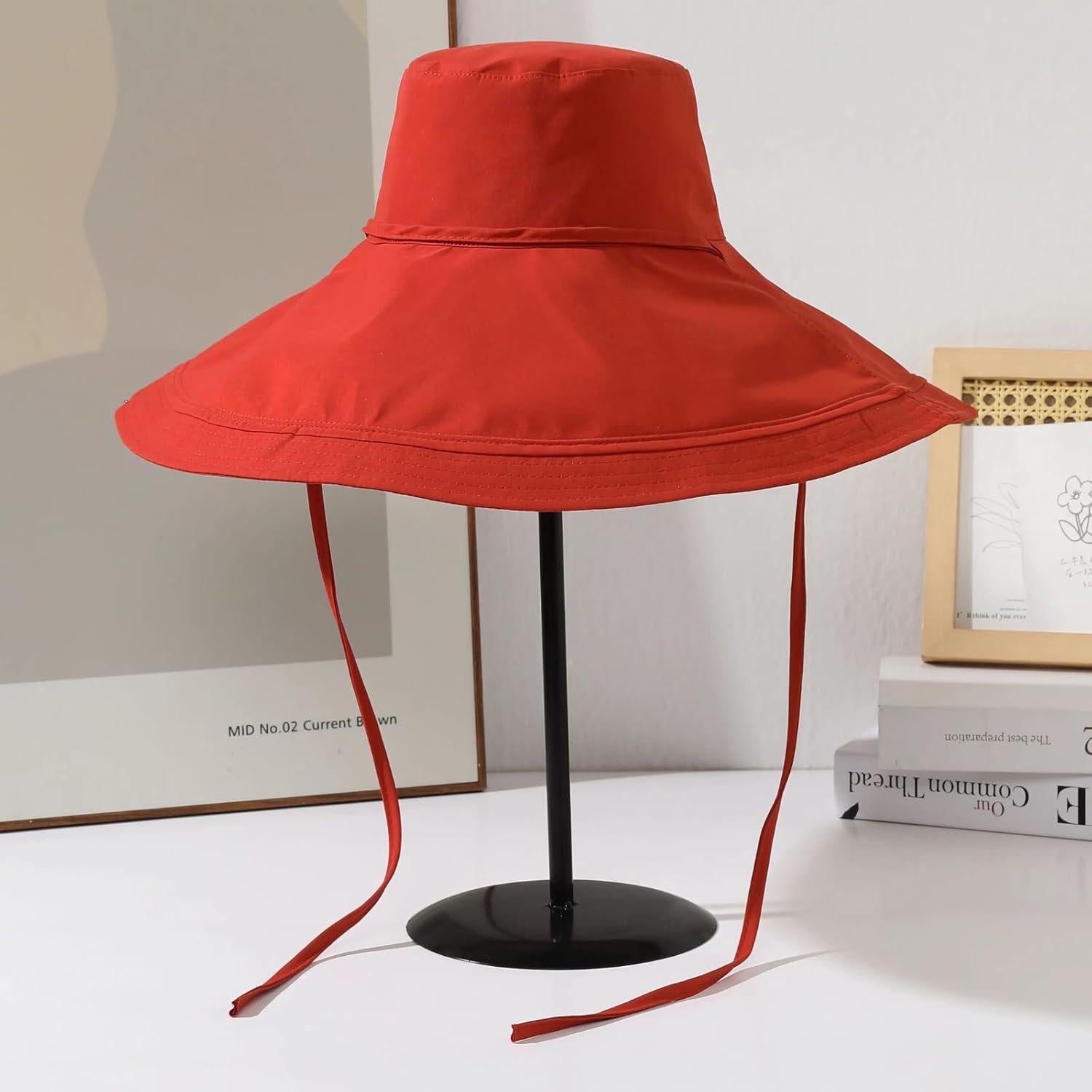 Sombrero de Playa Reversible HUAMULAN con Protección UV 17 cm