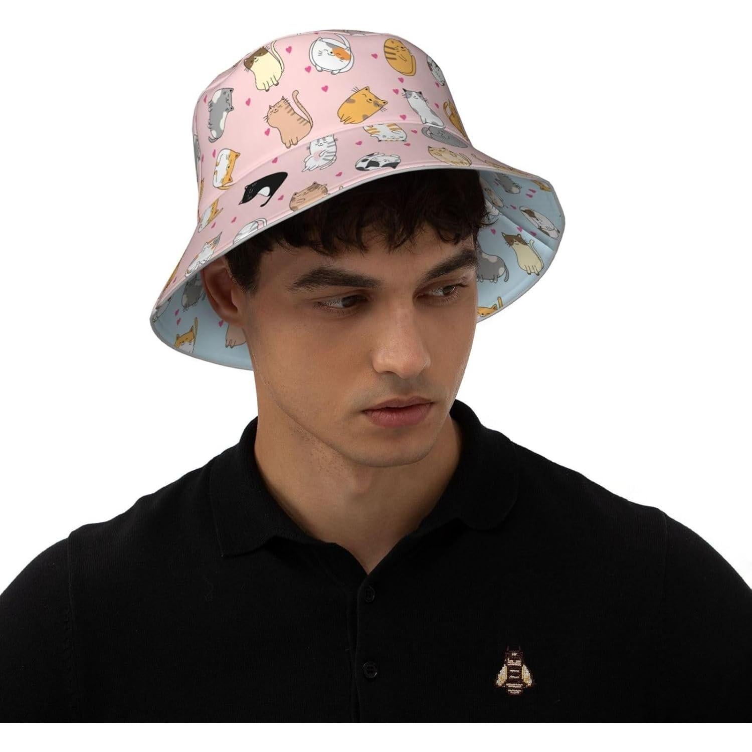 Sombrero de Cubo Reversible Unisex JGSSG - Verano Plegable