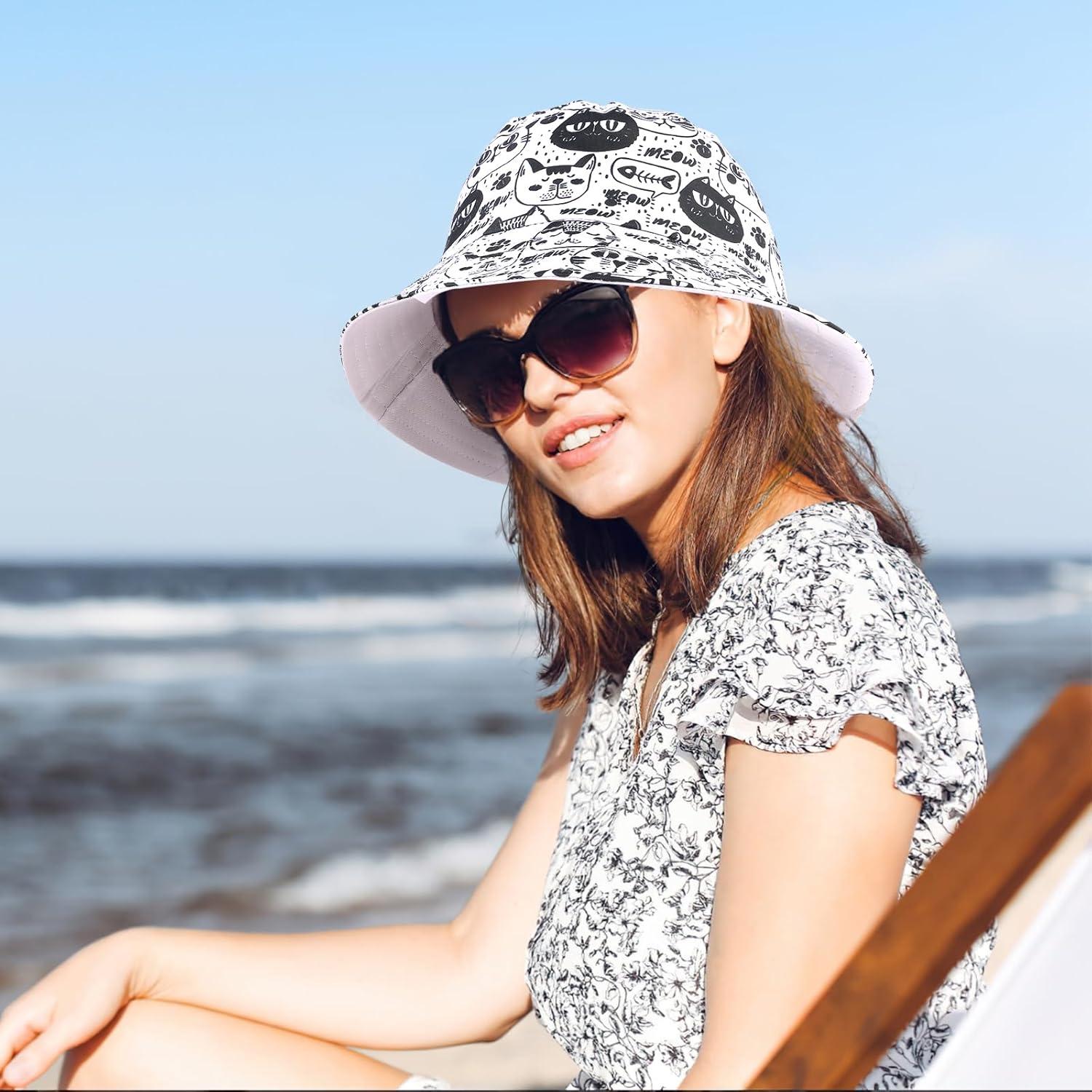 Sombrero de Cubo para Mujer y Hombre - Sombrero de Playa