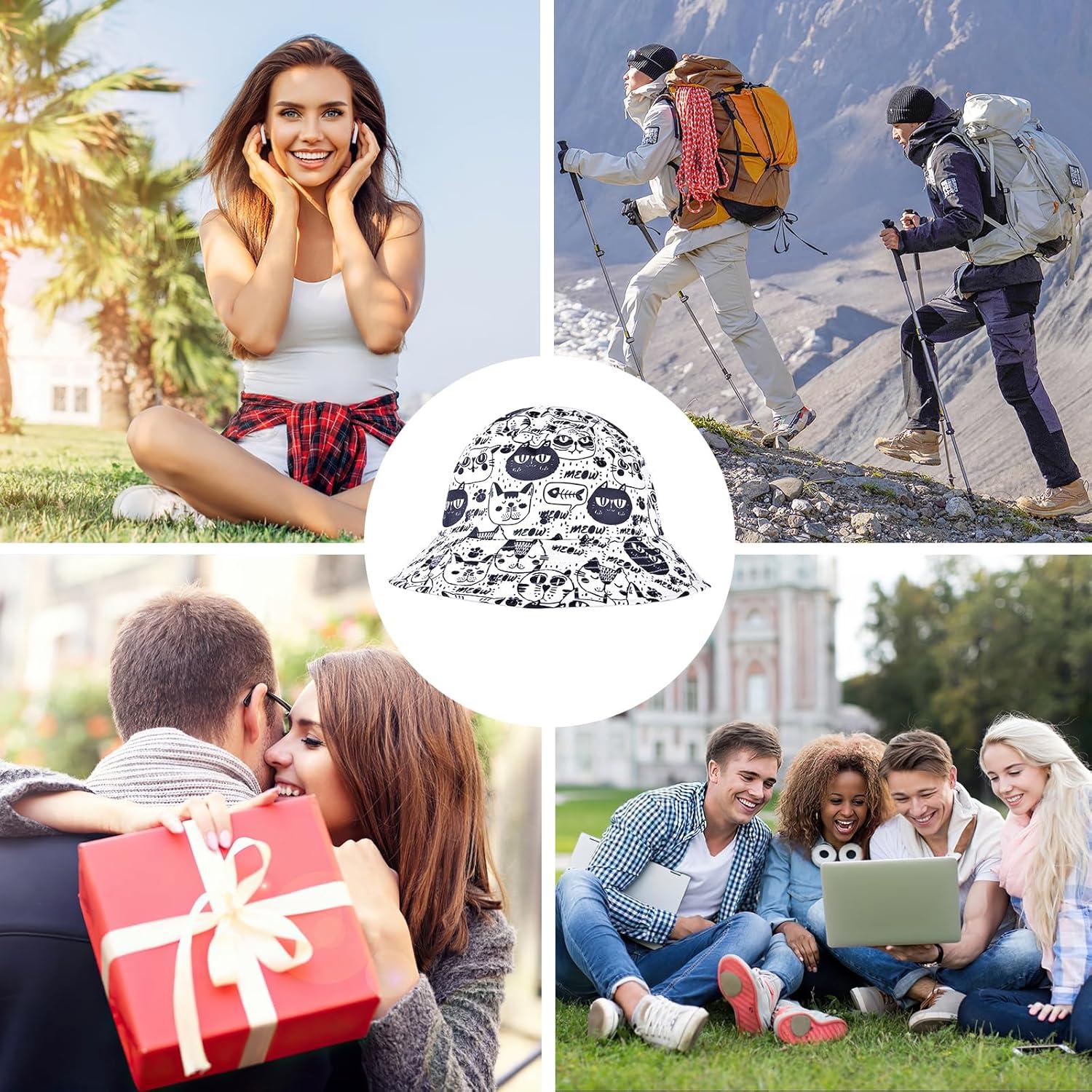 Sombrero de Cubo para Mujer y Hombre - Sombrero de Playa