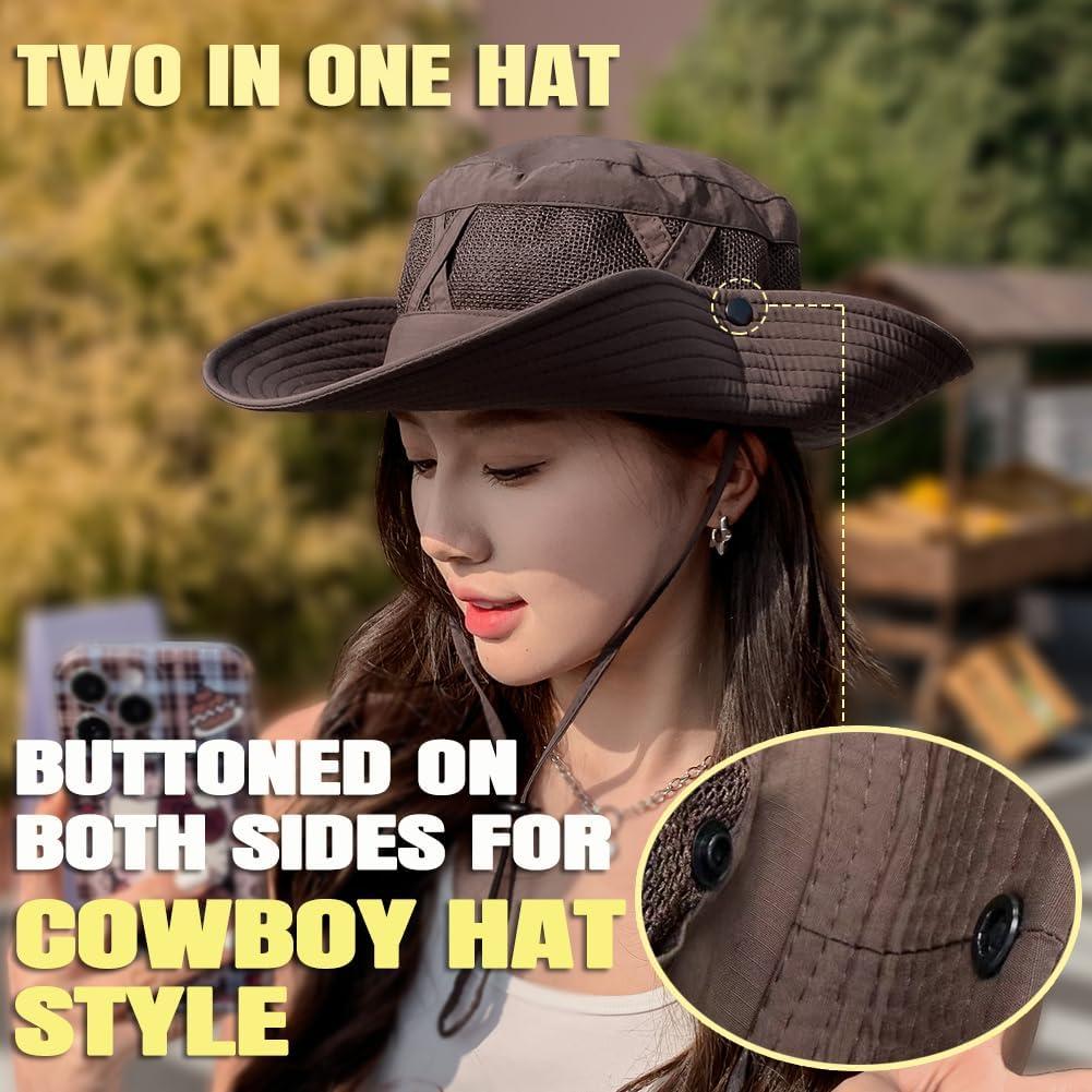 Sombrero de Pesca UPF50+ Resistente al Agua Unisex