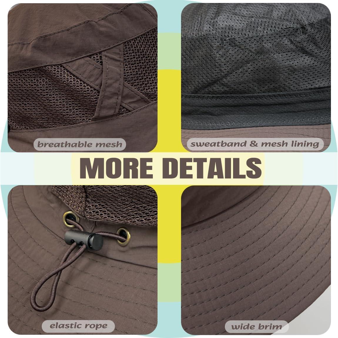 Sombrero de Pesca UPF50+ Resistente al Agua Unisex