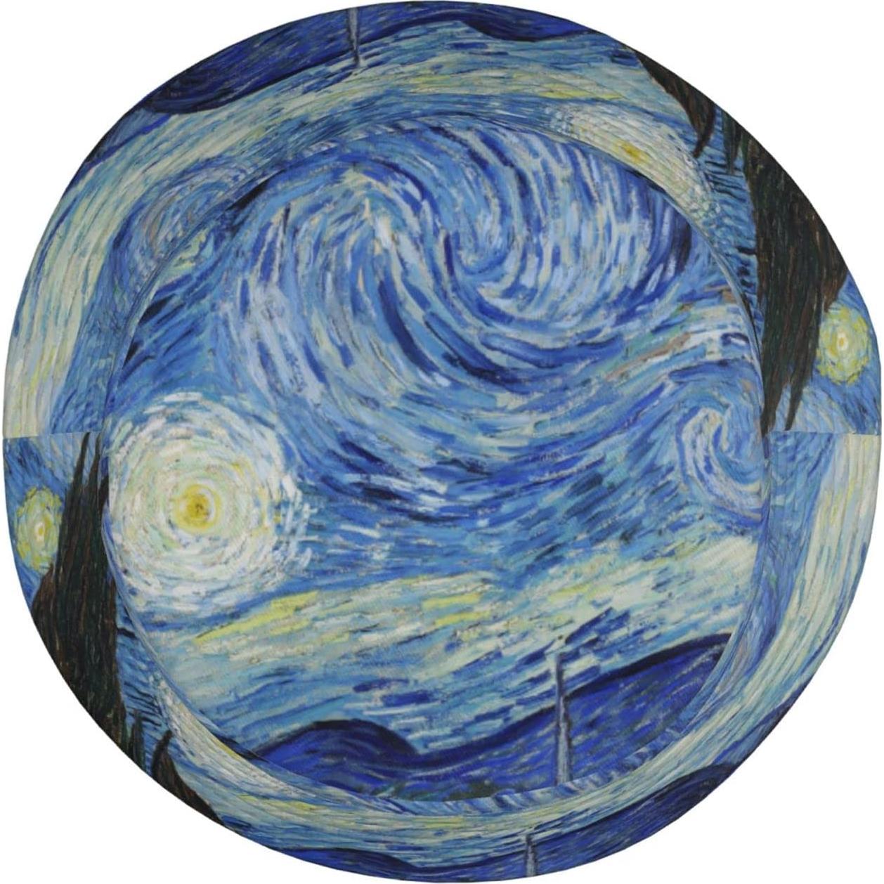 Sombrero de Cubo Unisex Noche Estrellada Van Gogh Verano