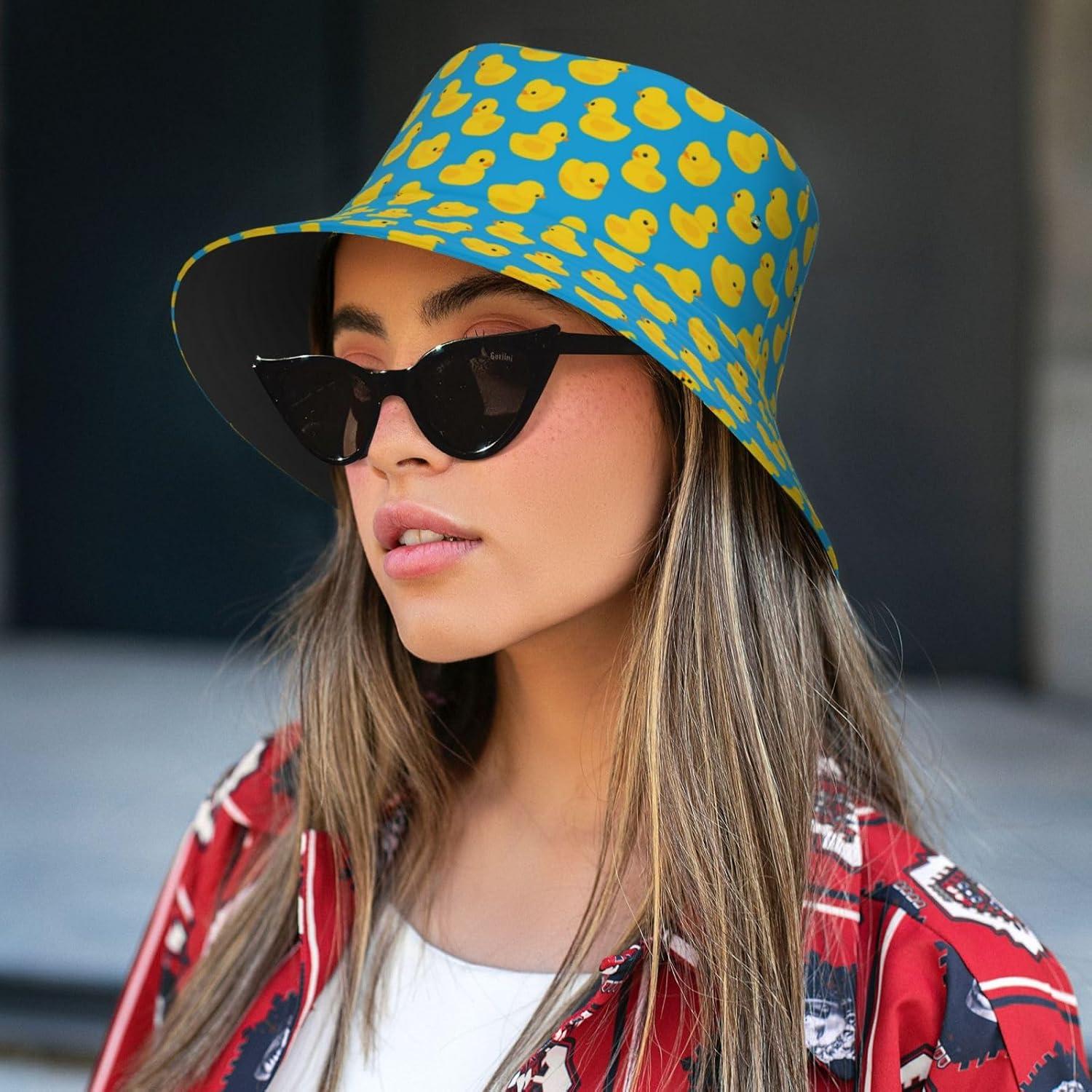 Sombrero de Cubo Unisex Verano Protección Solar 56-58 cm