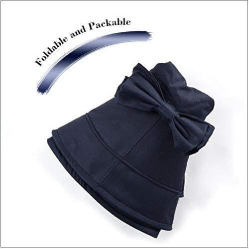 Sombrero de sol plegable Comhats para mujer con protección UV 56-58CM