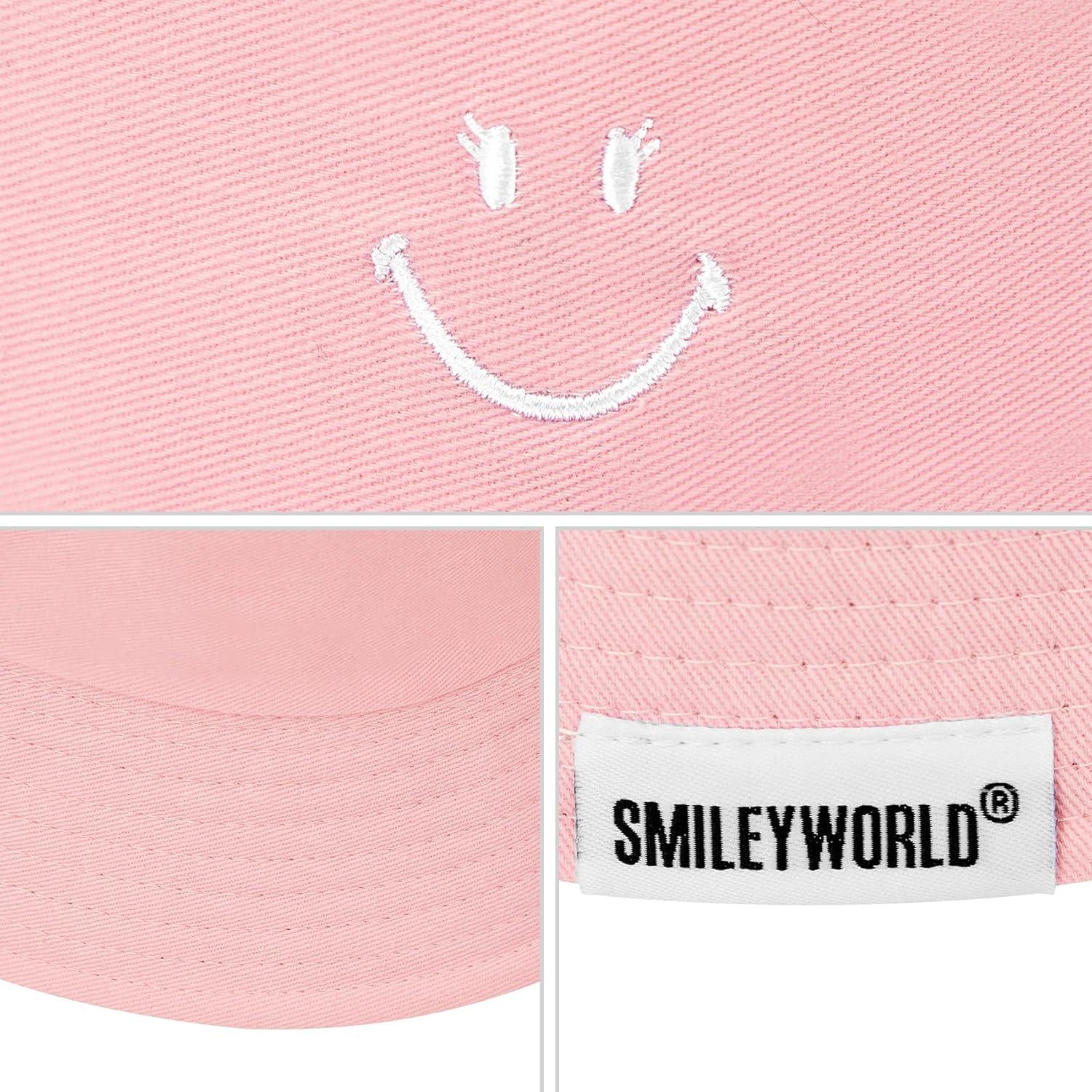 Sombrero de Cubo Reversible Durio Smiley para Hombre y Mujer