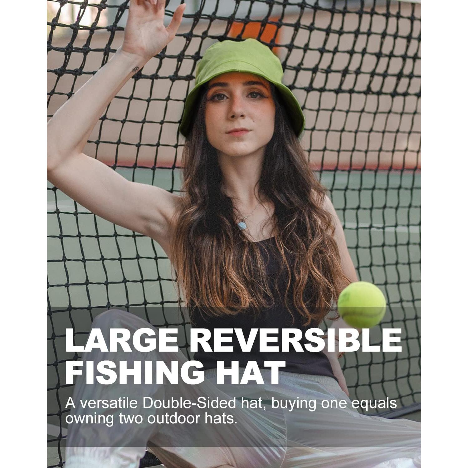 Sombrero de Cubo Reversible Zylioo XXL para Hombre y Mujer