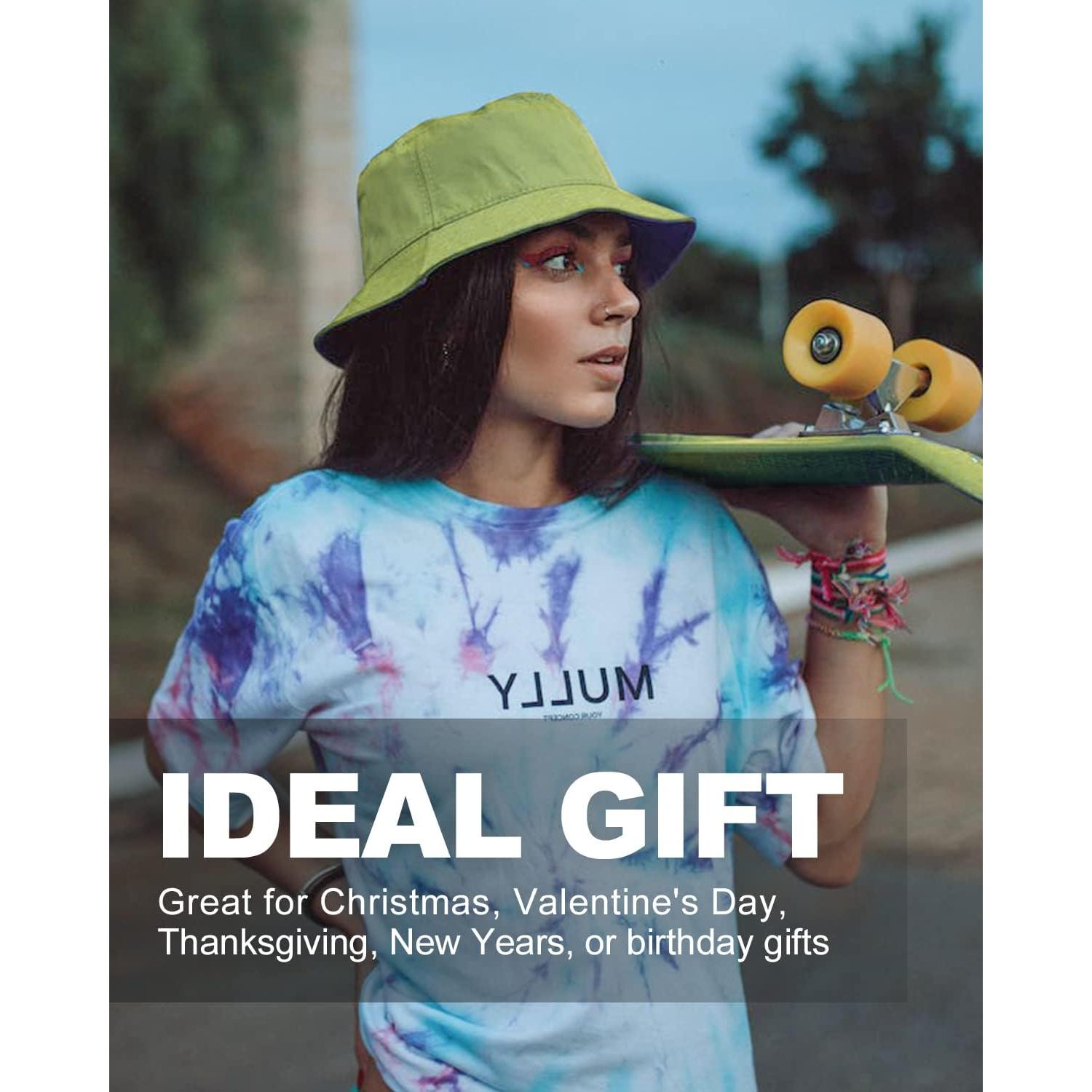 Sombrero de Cubo Reversible Zylioo XXL para Hombre y Mujer