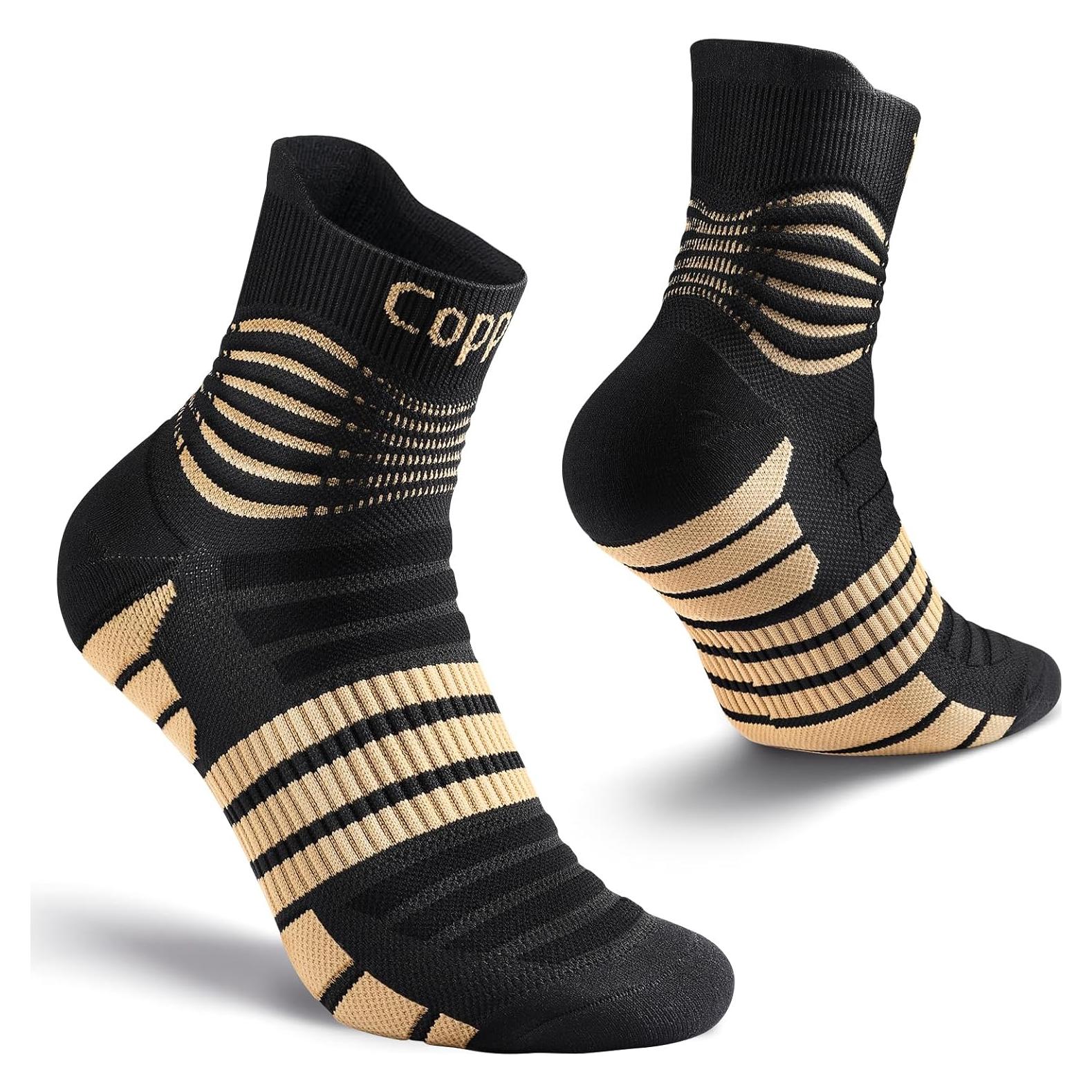 Calcetines de Compresión de Cobre NEENCA para Alivio del Dolor