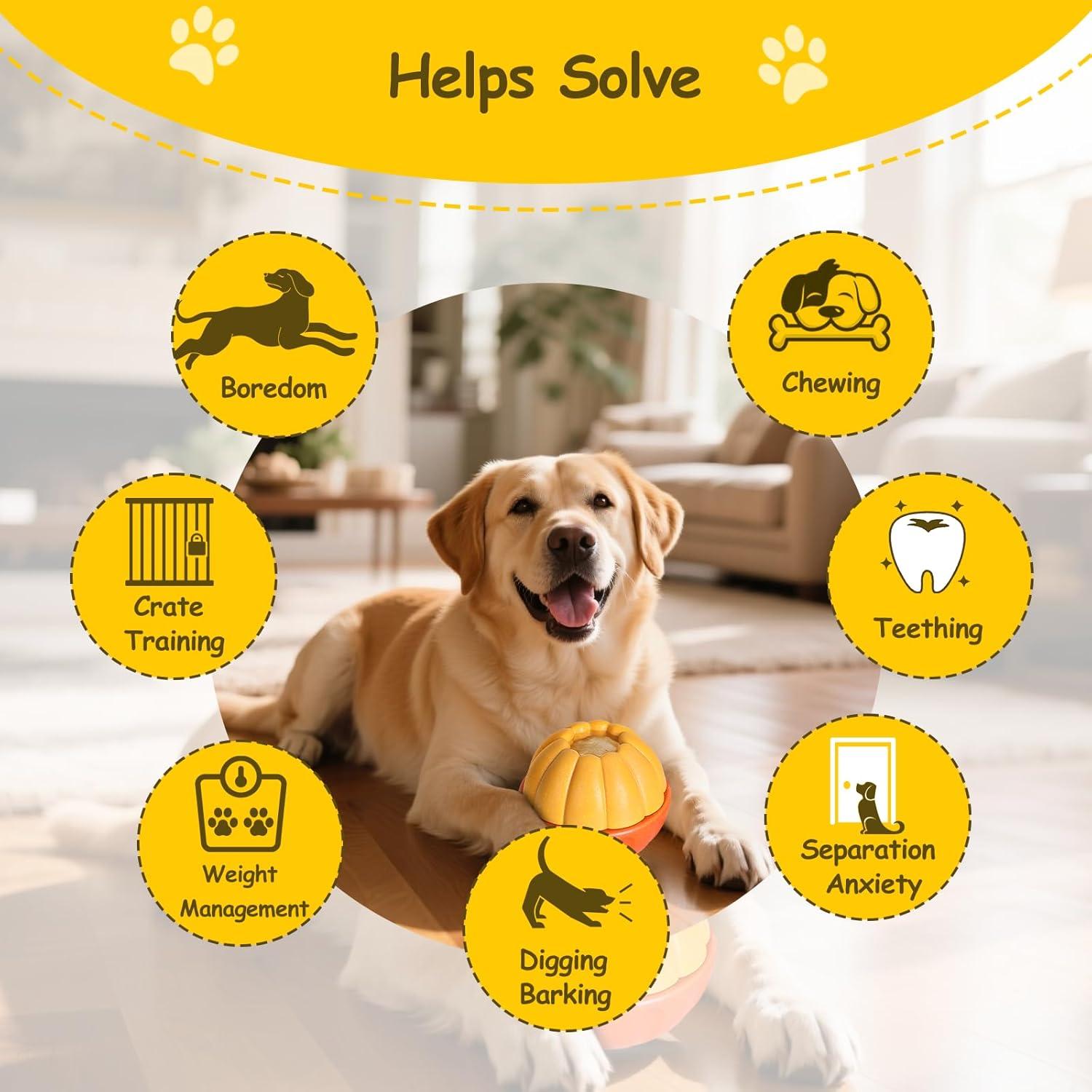 Juguete Interactivo para Perros DDXCOO con Dispensador de Golosinas