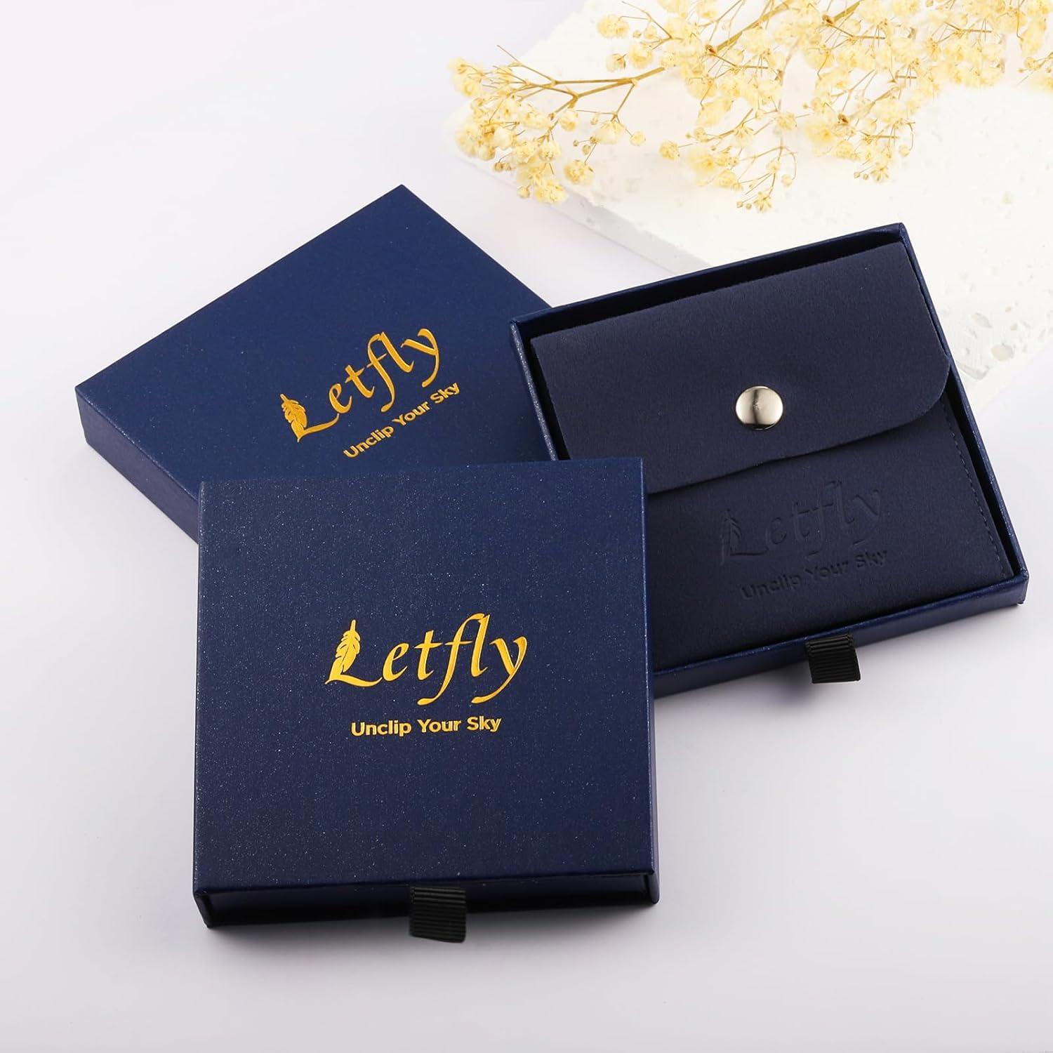 Collar de Inicial Letra N LETFLY con Trébol de 4 Hojas 14K