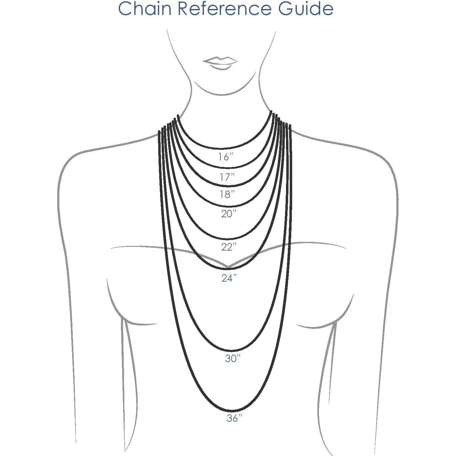 Collar Lariat de Plata de Ley 925 Metzakka Oro Rosa 45.72 cm