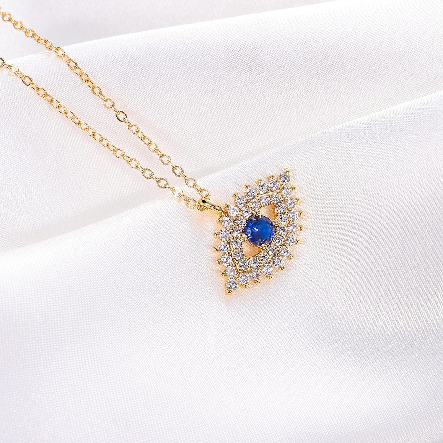 Collar de Ojo Maligno de Oro 14K Valloey Rover para Mujeres