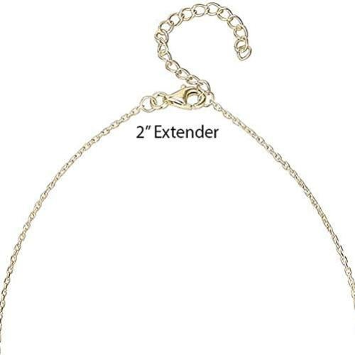 Collar Choker Bezel PAVOI Oro 14K con Circonia Cubica 40.64 cm