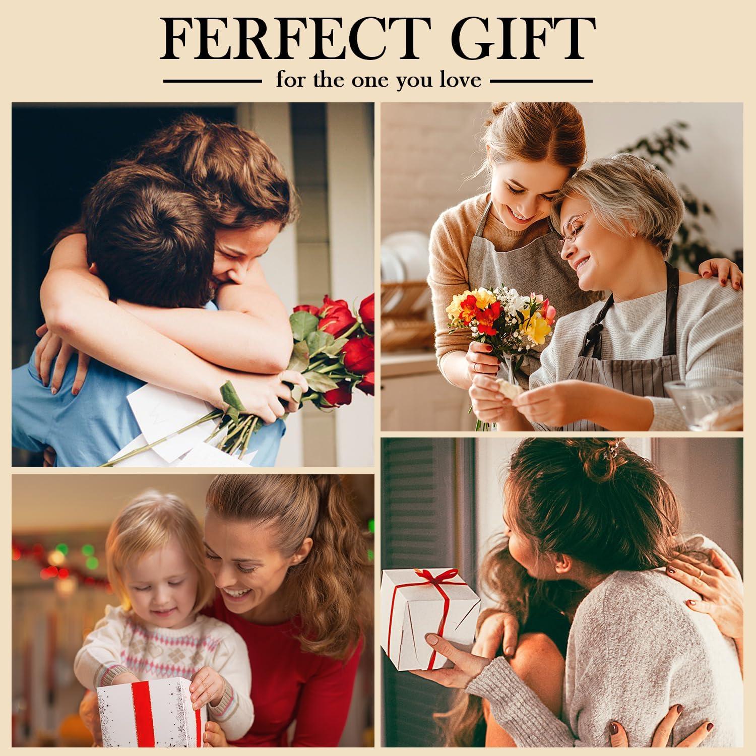 Collar Dainty de Oro 14K TLY con Colgante de Cuarzo Rosa