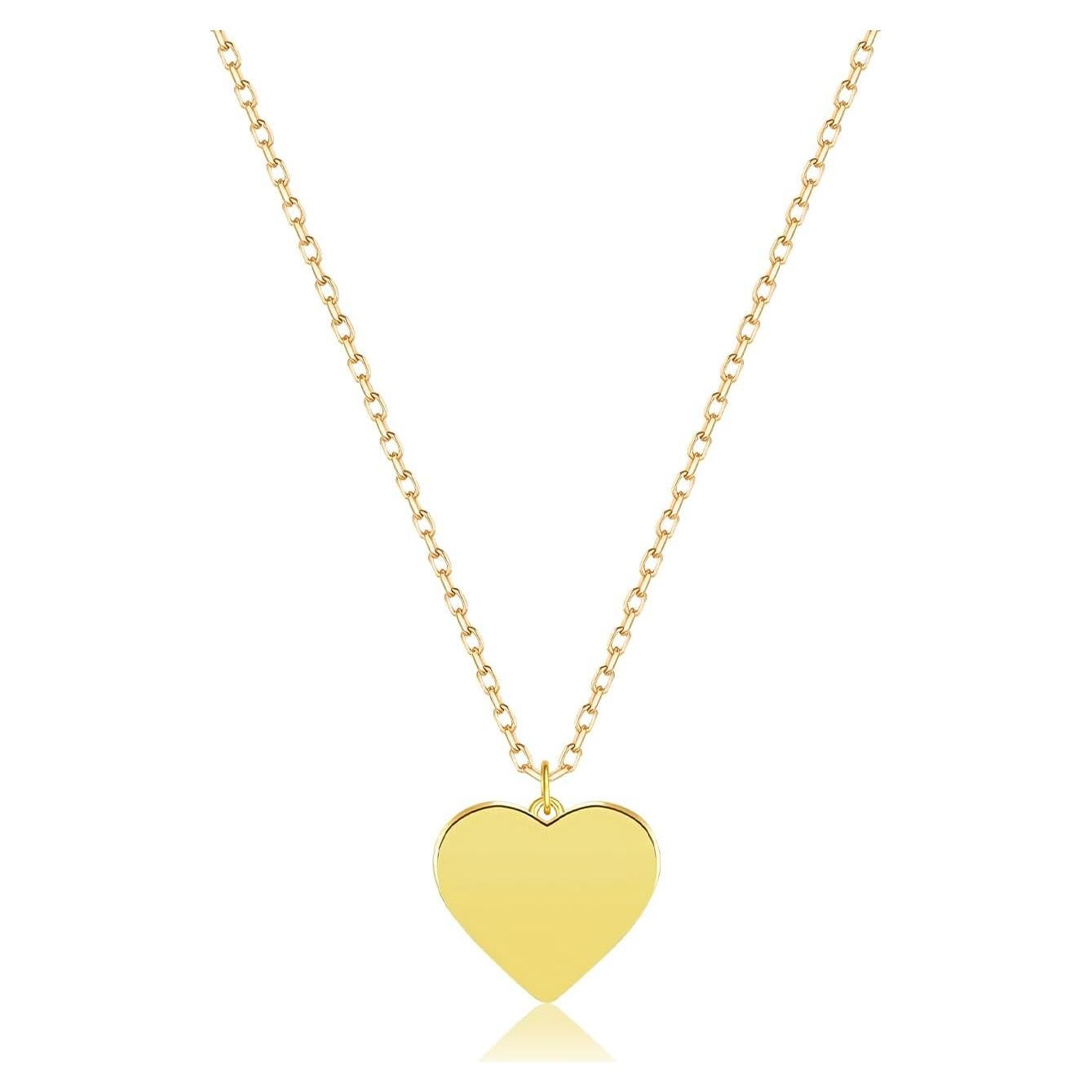 Collar Cruz Dorada 18K BSTGEKELY Ajustable para Mujeres