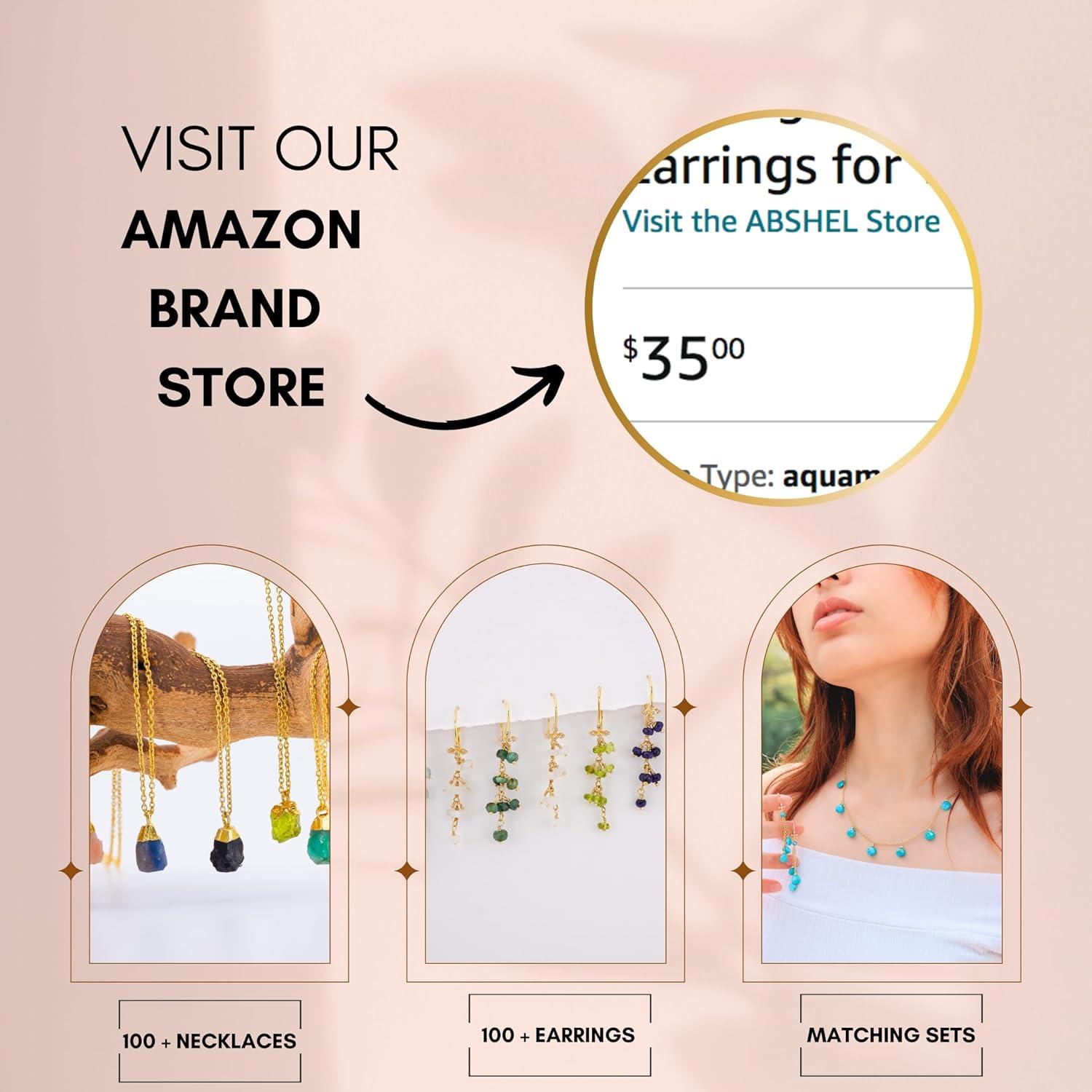 Collar de Piedra Lunar Arcoíris Oro 18K Plata Esterlina 925