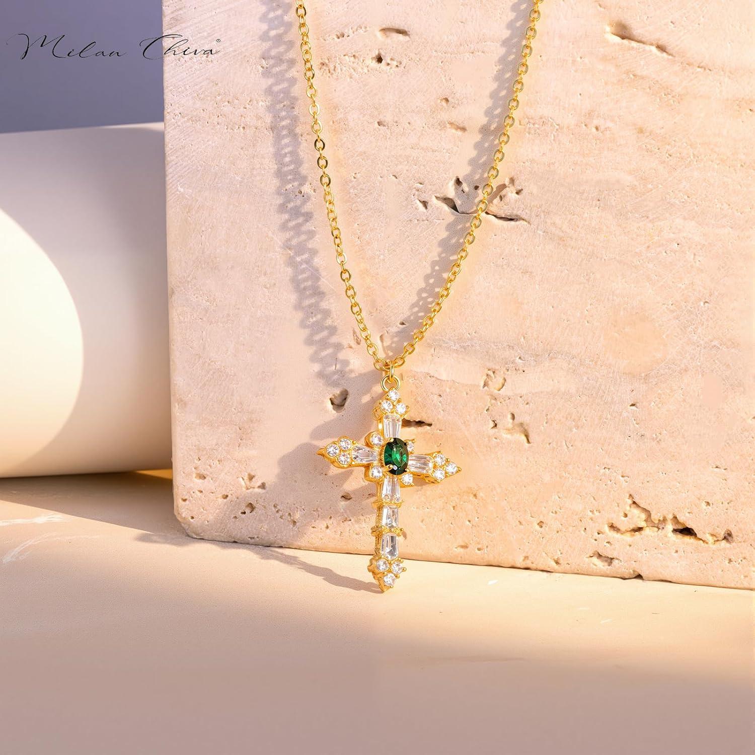 Collar de oro 14K Milan Chiva para mujeres - Diseño moderno