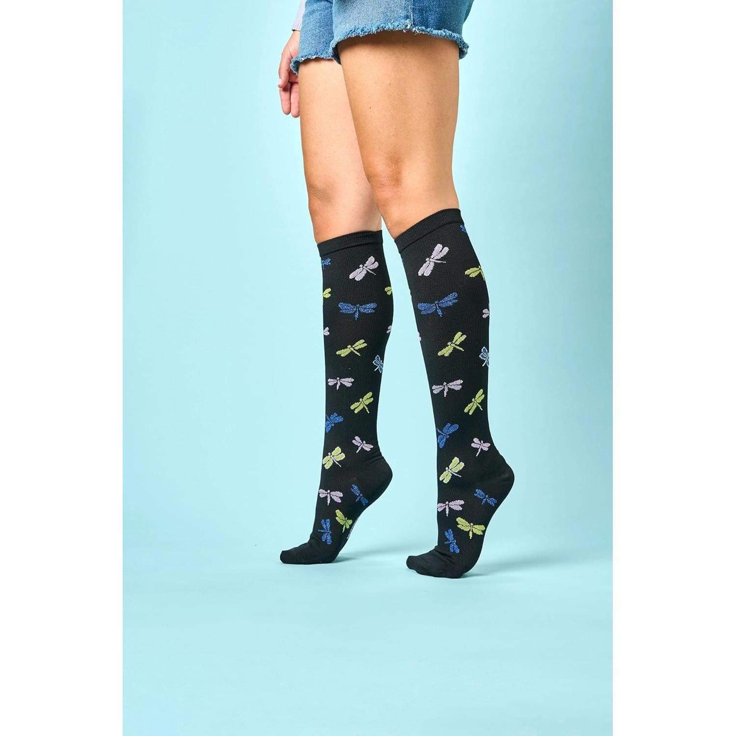 Calcetines de Compresión para Mujeres Nurse Mates 12-14 mmHg