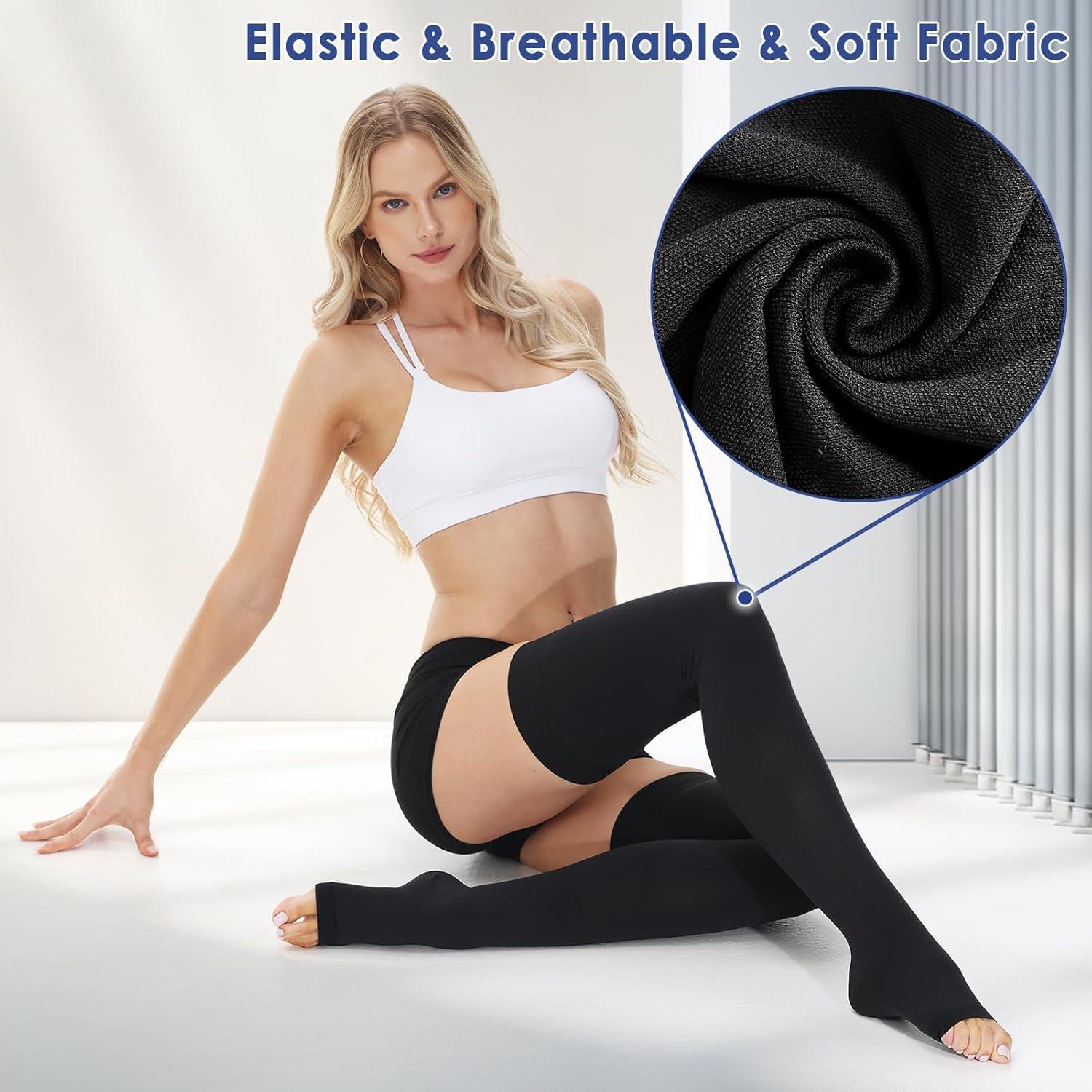 Medias de Compresión Abiertas Beister 15-20 mmHg para Adultos