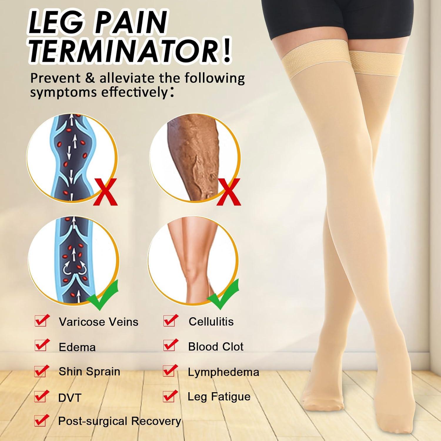 Medias de Compresión Beister 15-20 mmHg para Adultos